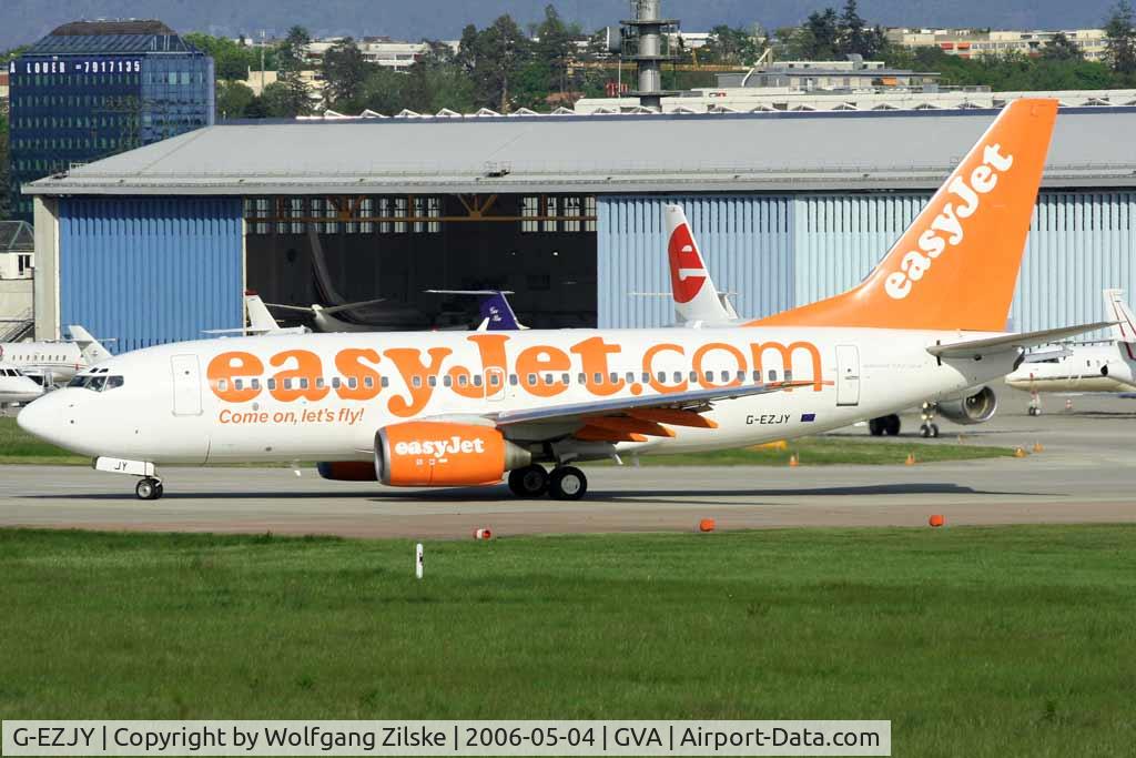 G-EZJY, 2003 Boeing 737-73V C/N 32420, visitor