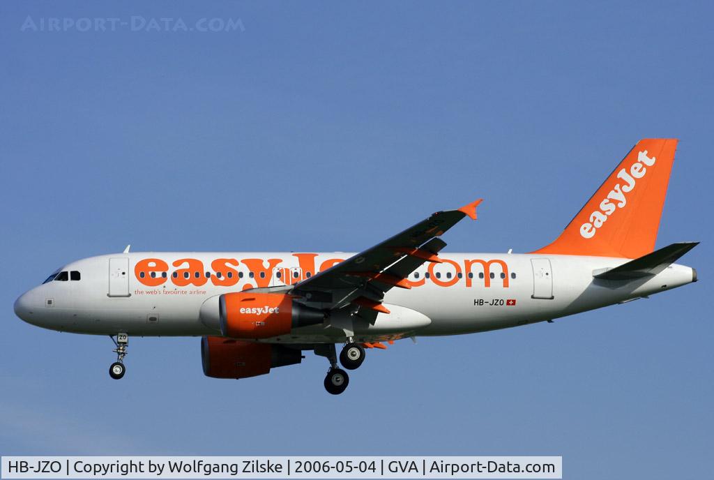 HB-JZO, 2005 Airbus A319-111 C/N 2398, visitor