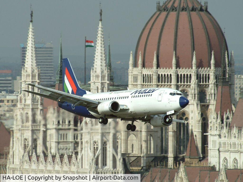 HA-LOE, 2003 Boeing 737-6Q8 C/N 28260, Red Bull Air Race Budapest