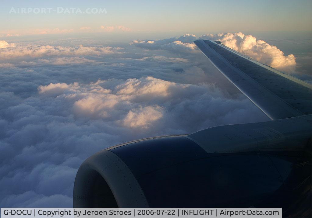 G-DOCU, 1992 Boeing 737-436 C/N 25854, Inflight between EGLL and EHAM