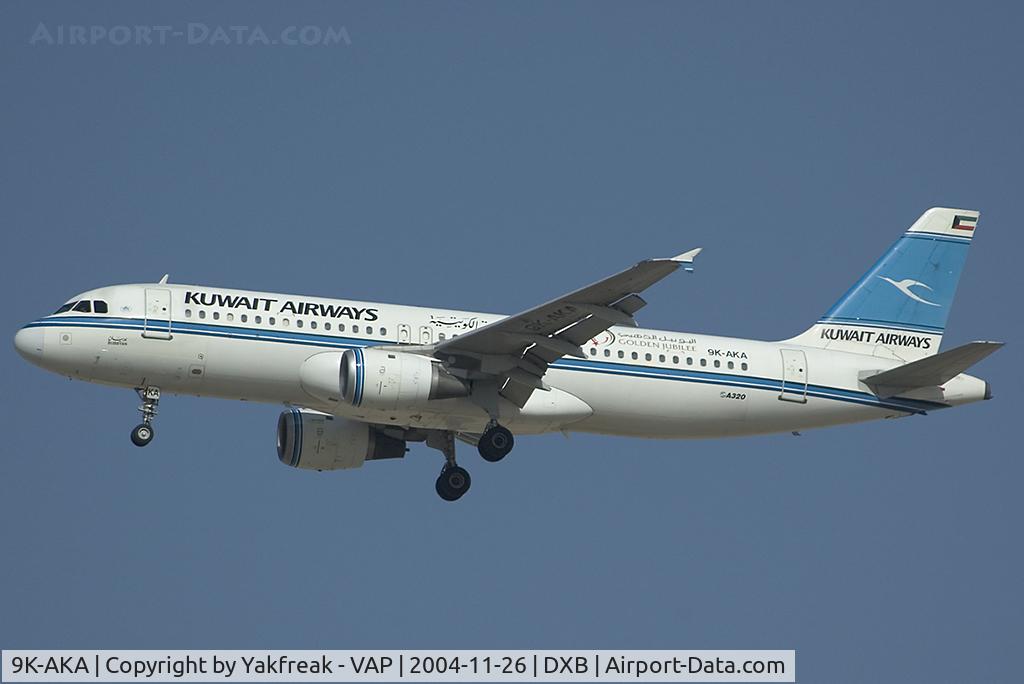 9K-AKA, 1991 Airbus A320-211 C/N 181, Kuwait Airways Airbus 320