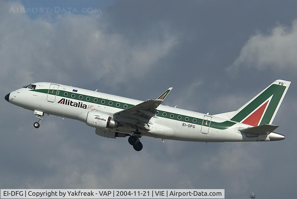 EI-DFG, 2004 Embraer 170LR (ERJ-170-100LR) C/N 17000008, Alitalia Embraer 170