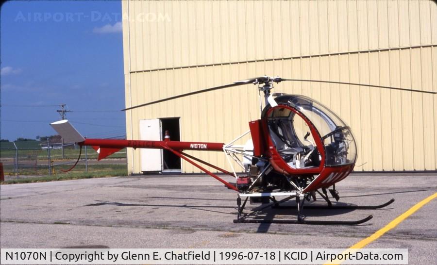 N1070N, 1967 Hughes 269A C/N 970719, ex TH-55A 67-15375 with Cedar Rapids, IA Police