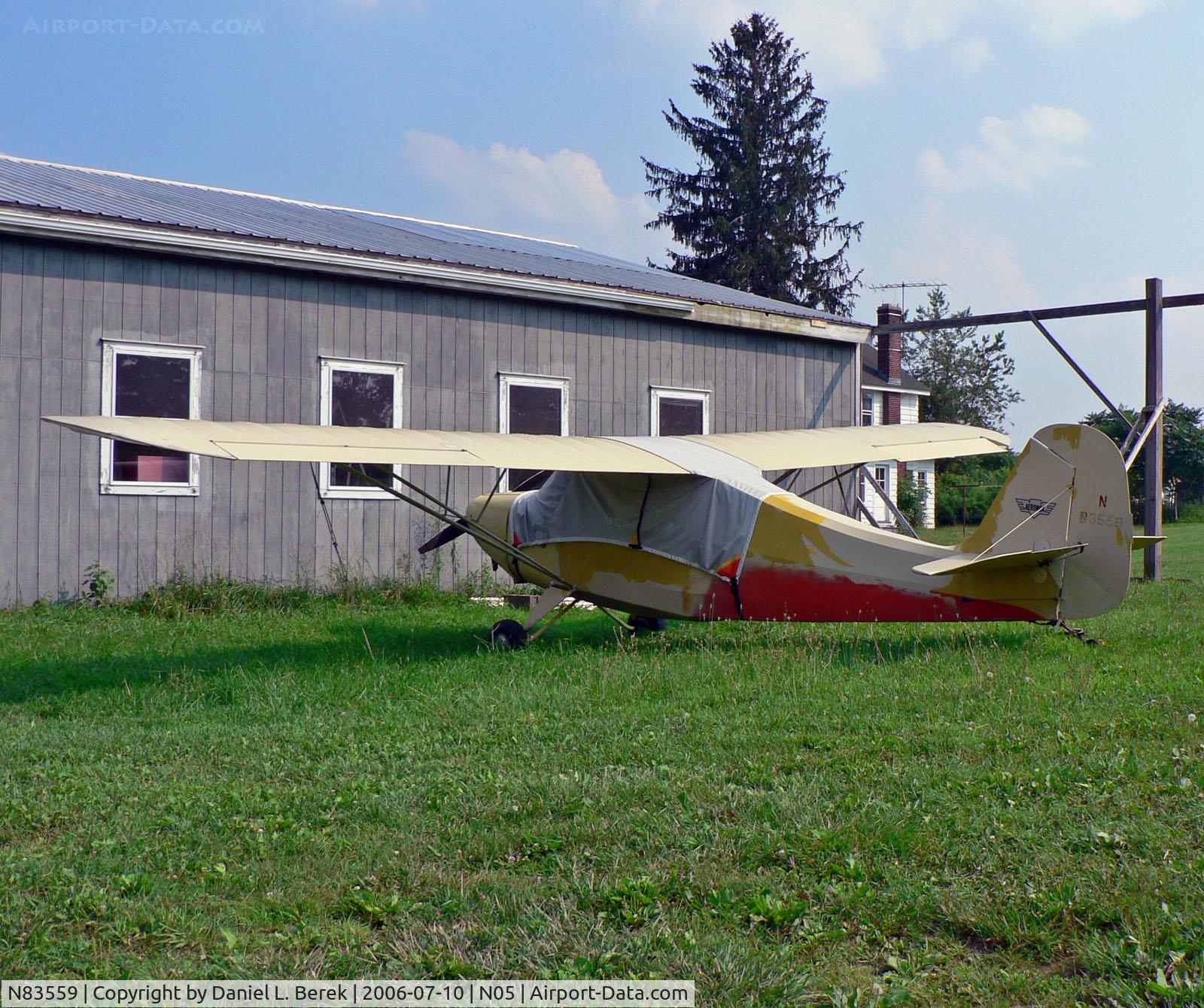 N83559, 1946 Aeronca 7AC Champion C/N 7AC-2238, With a little elbow grease, this 1946 Champ should be as good as new.
