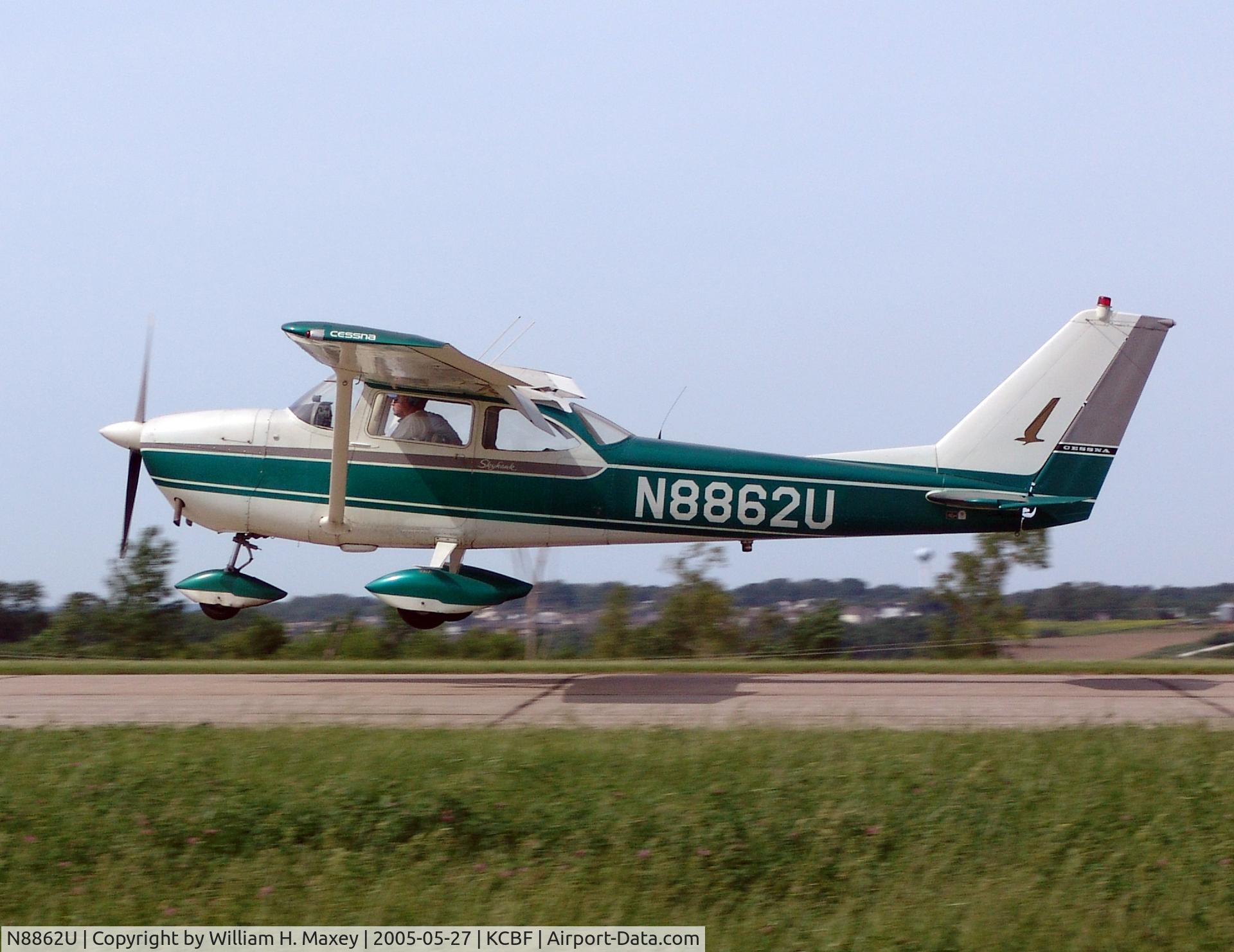 N8862U, 1965 Cessna 172F C/N 17252777, Nice Landing