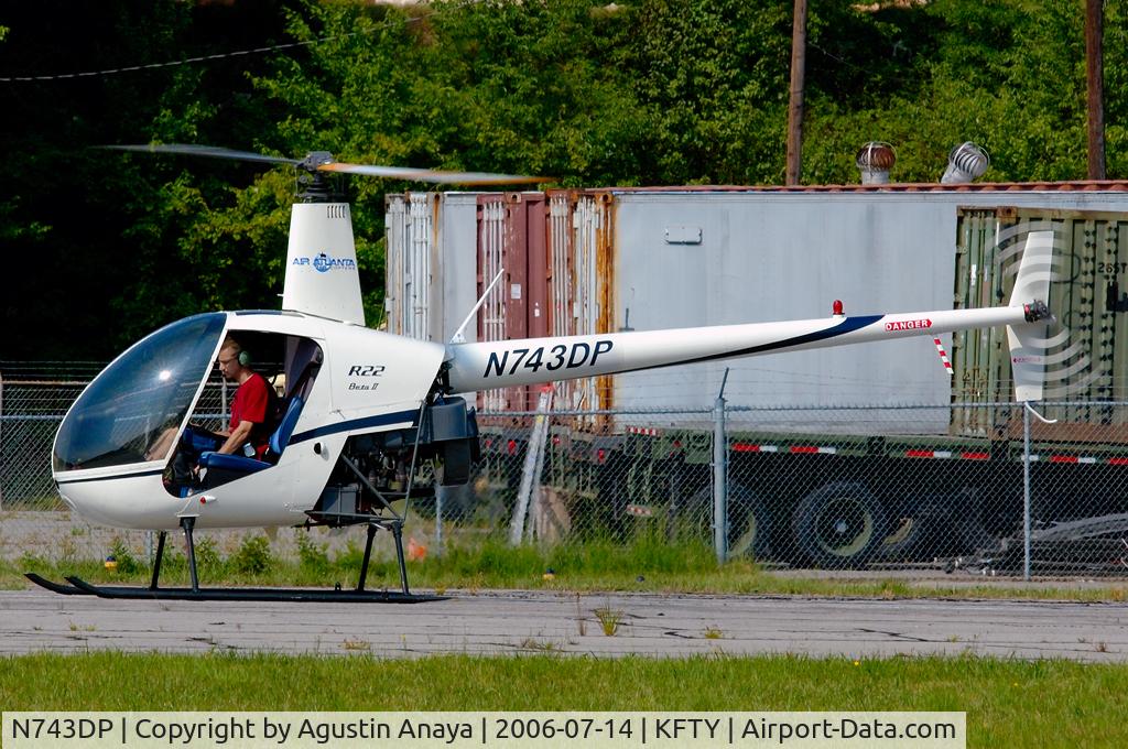 N743DP, 2003 Robinson R22 BETA C/N 3429, Training at Fulton County Airport.