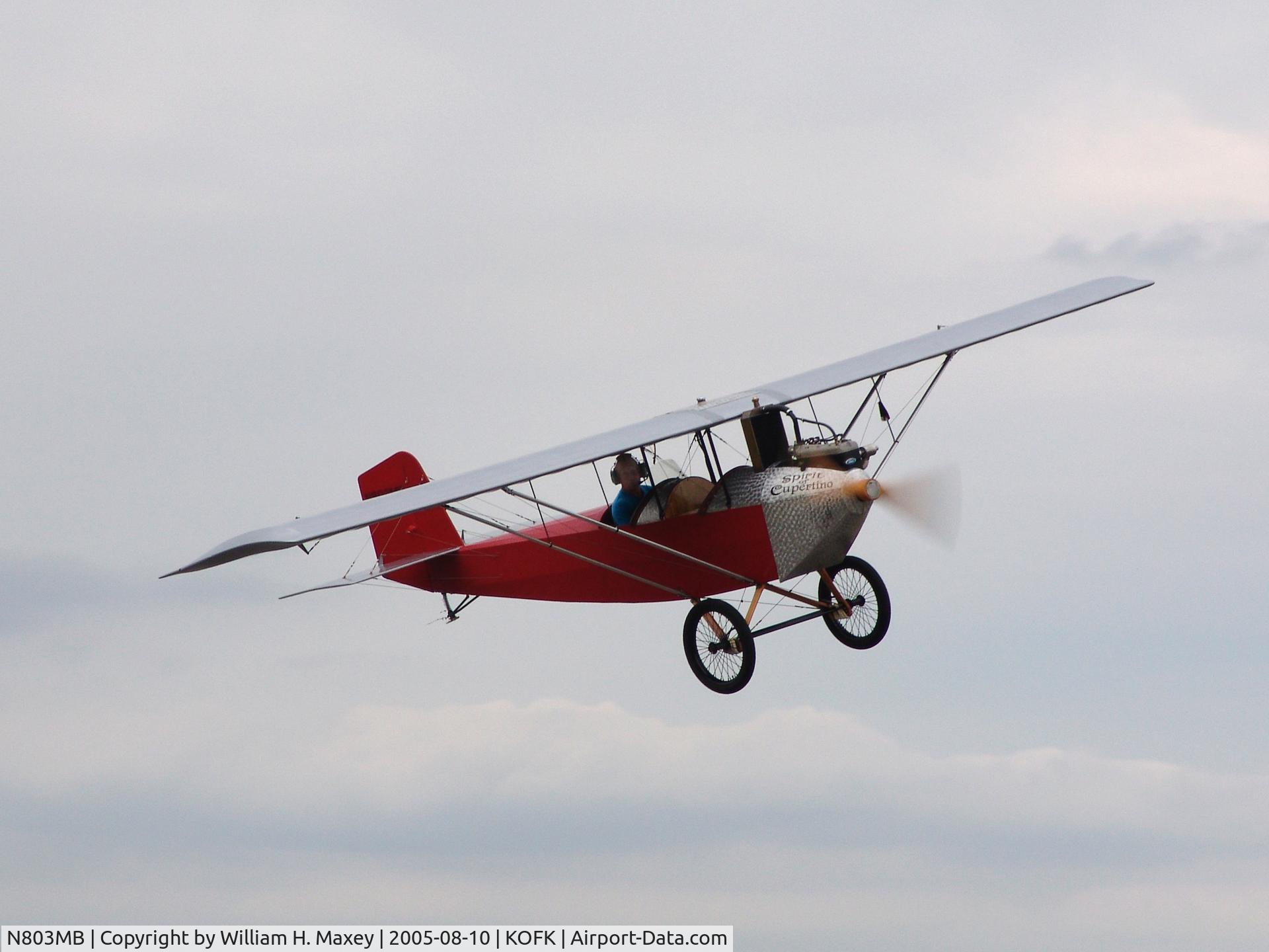 N803MB, 2004 Pietenpol Air Camper C/N 3292792, Maiden Flight