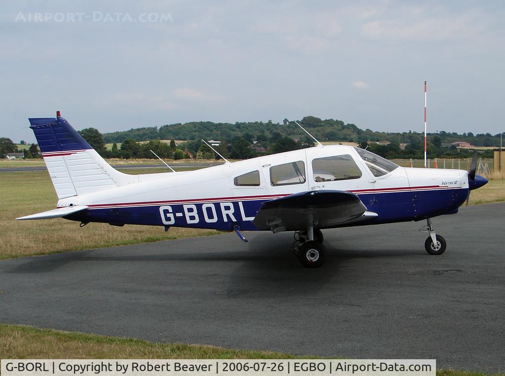 G-BORL, 1978 Piper PA-28-161 Cherokee Warrior II C/N 28-7816256, Piper PA-28-161 Warrior II