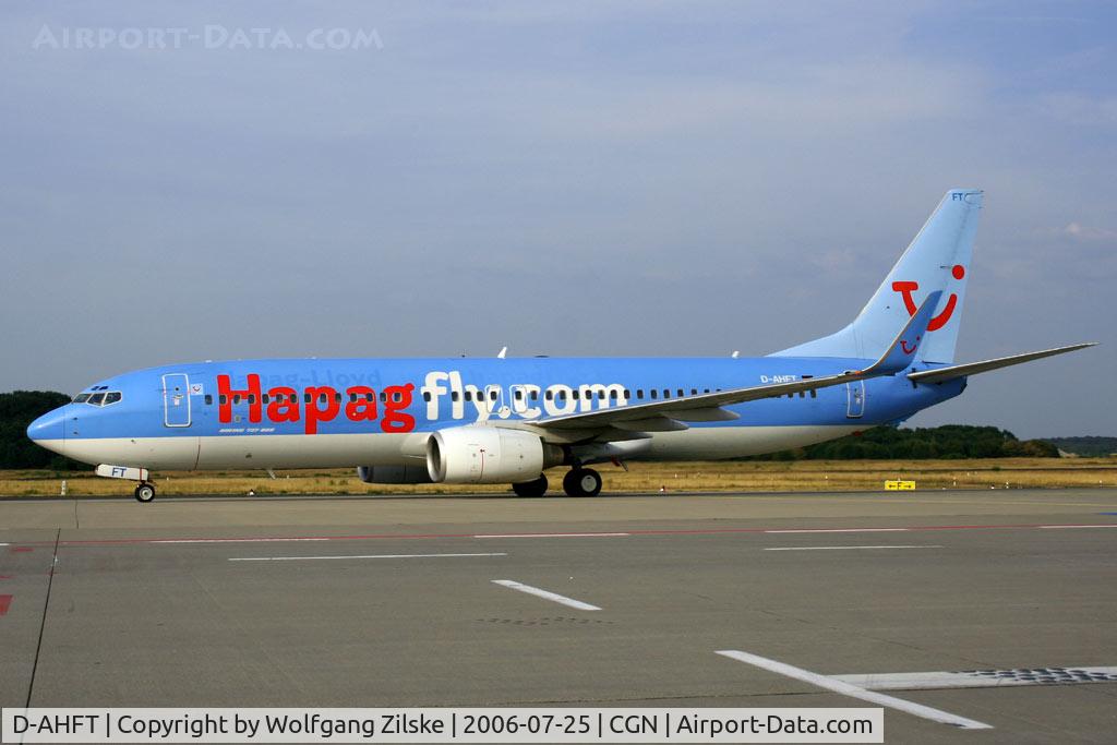 D-AHFT, 2000 Boeing 737-8K5 C/N 30413, visitor