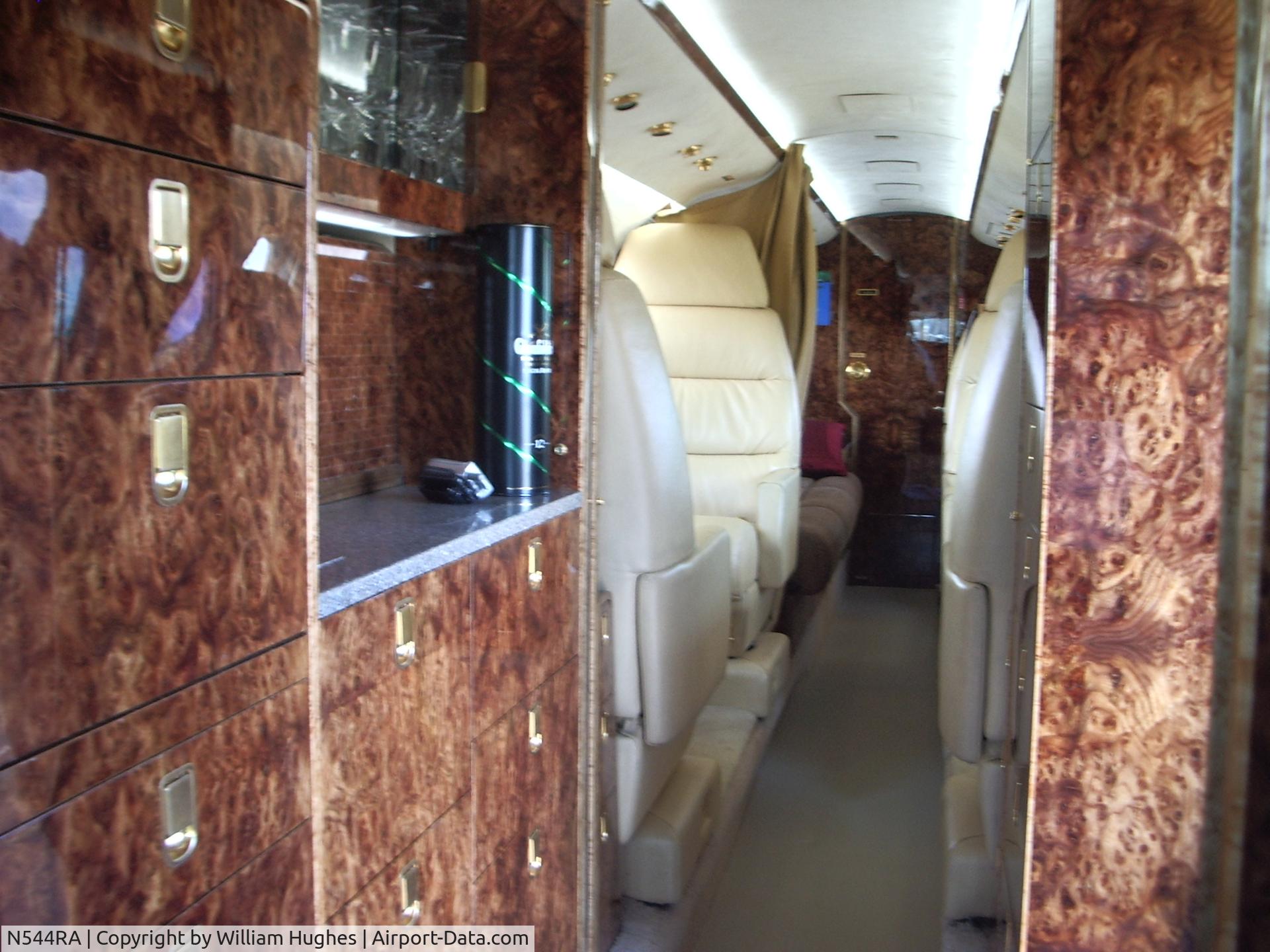 N544RA, 1984 Dassault Falcon 50 C/N 144, galley and interior
