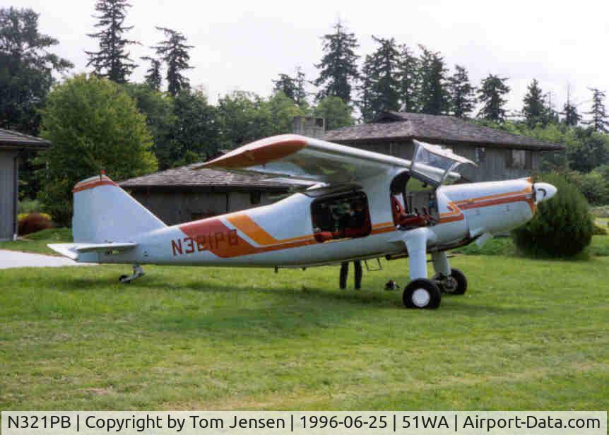 N321PB, 1961 Dornier Do-27Q-6 C/N 515, N321PB prior to AK trip