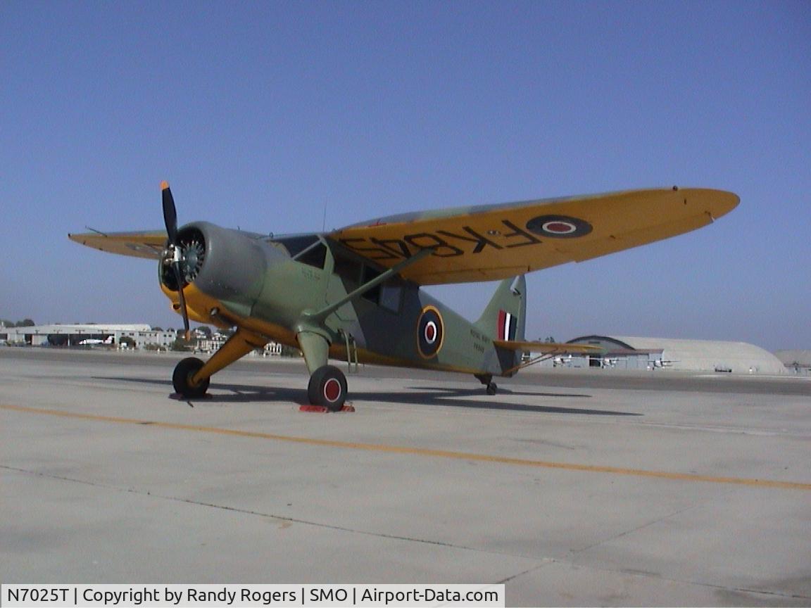 N7025T, 1942 Stinson/shacklette AT-19 C/N 77-32, Stinson AT-19 owned by Telefilm, Inc.