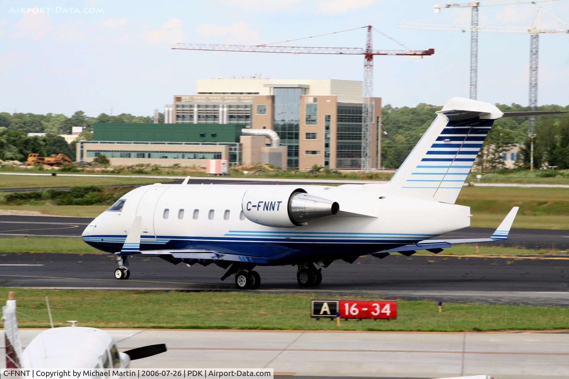 C-FNNT, 1996 Canadair Challenger 604 (CL-600-2B16) C/N 5317, Taxing to Runway 20R