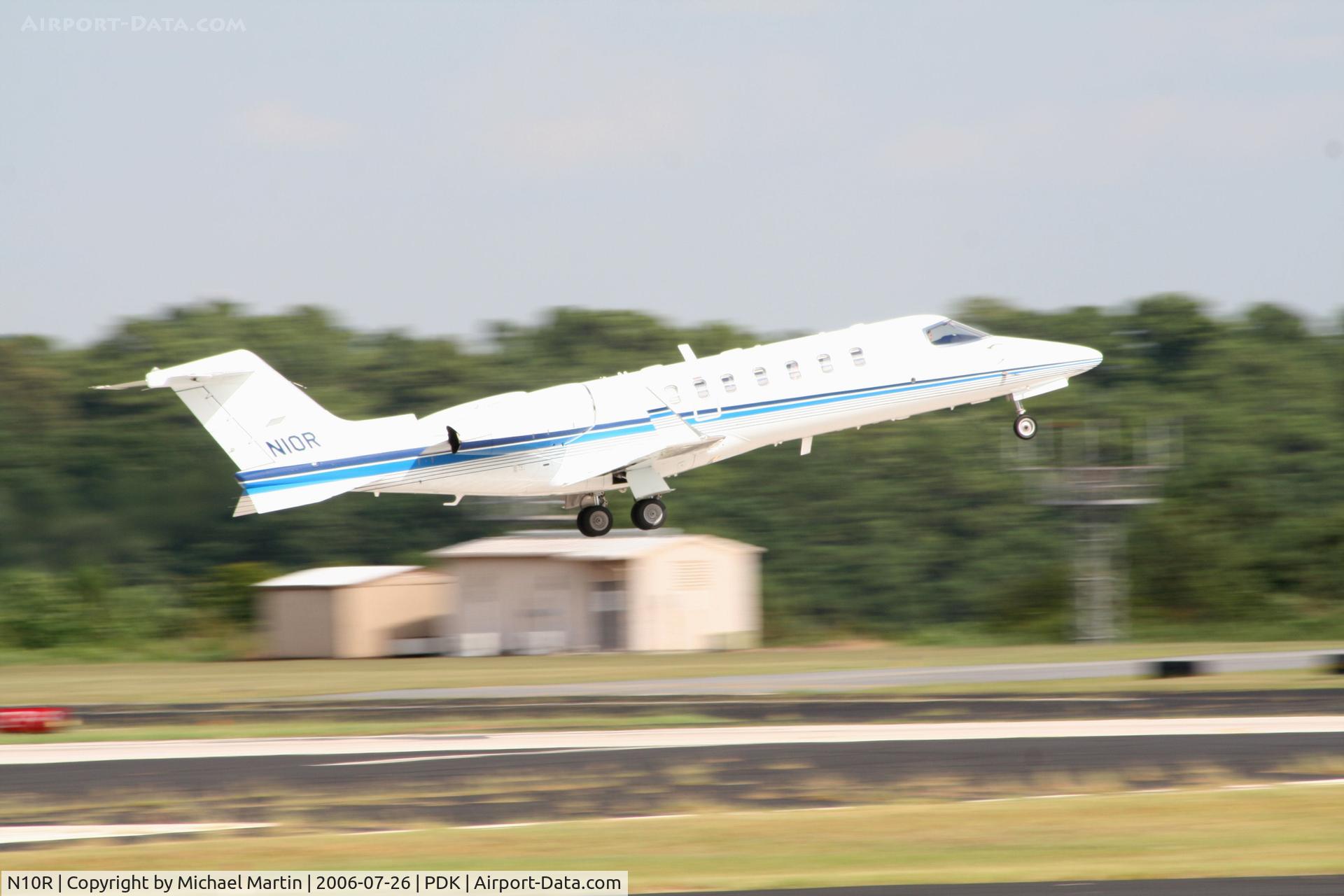 N10R, Learjet Inc 45 C/N 042, Departing 20L enroute to TPA