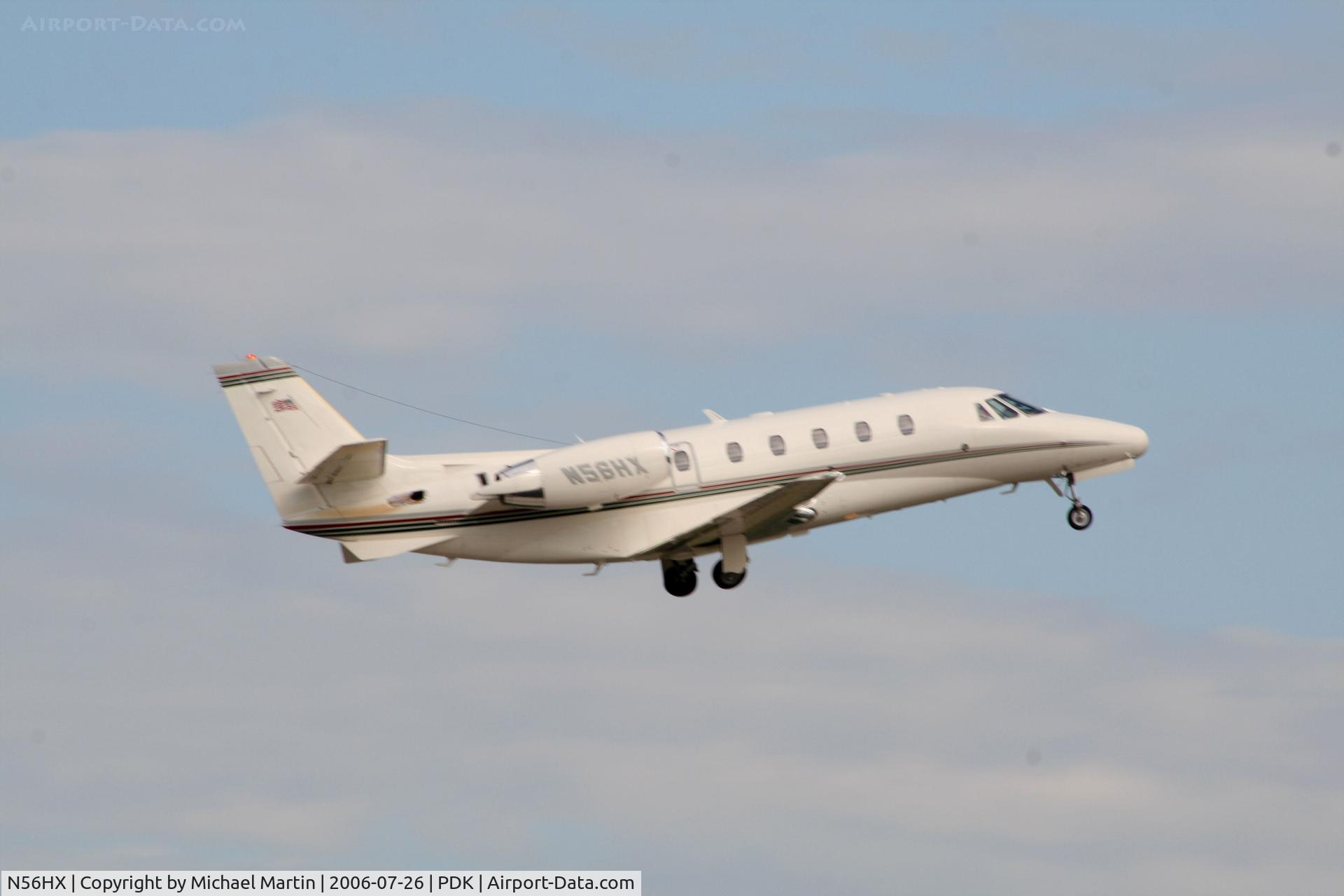 N56HX, 2000 Cessna 560 Citation Excel C/N 560-5063, Hawkeye 56 Enroute to JAX