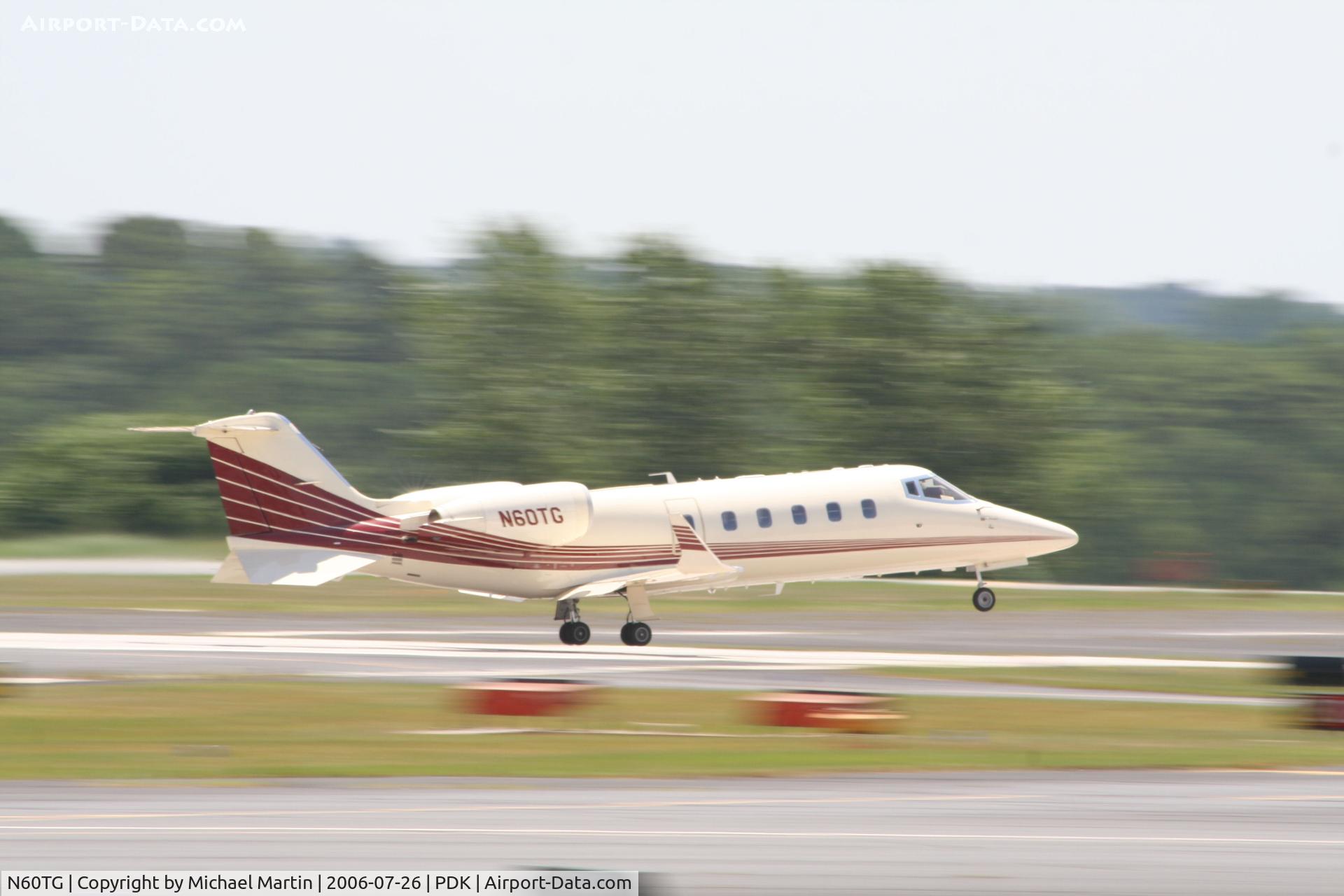 N60TG, 2001 Learjet 60 C/N 225, Departing Runway 20L