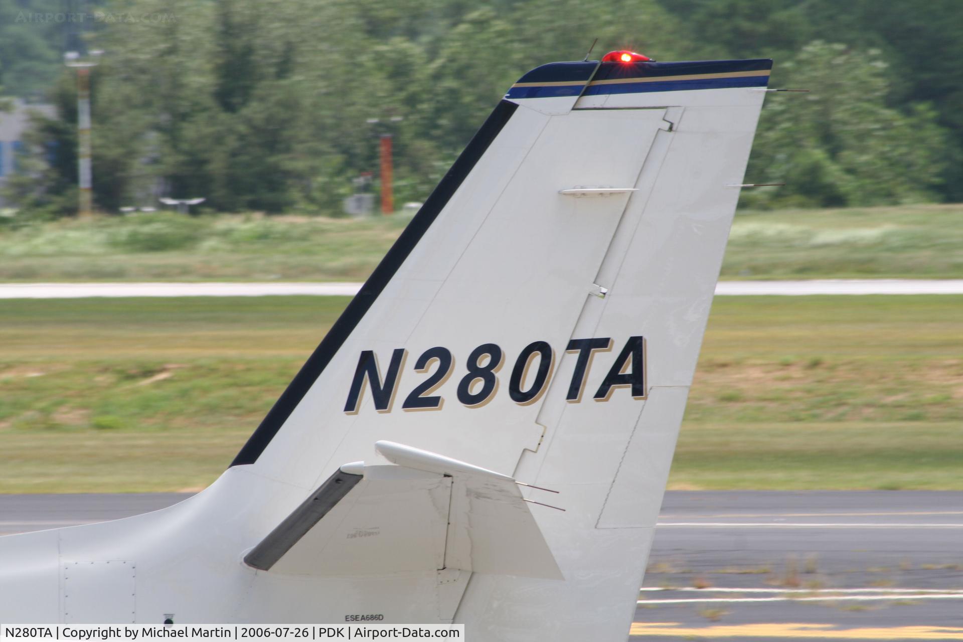 N280TA, 1980 Cessna 550 Citation II C/N 550-0206, Tail Numbers