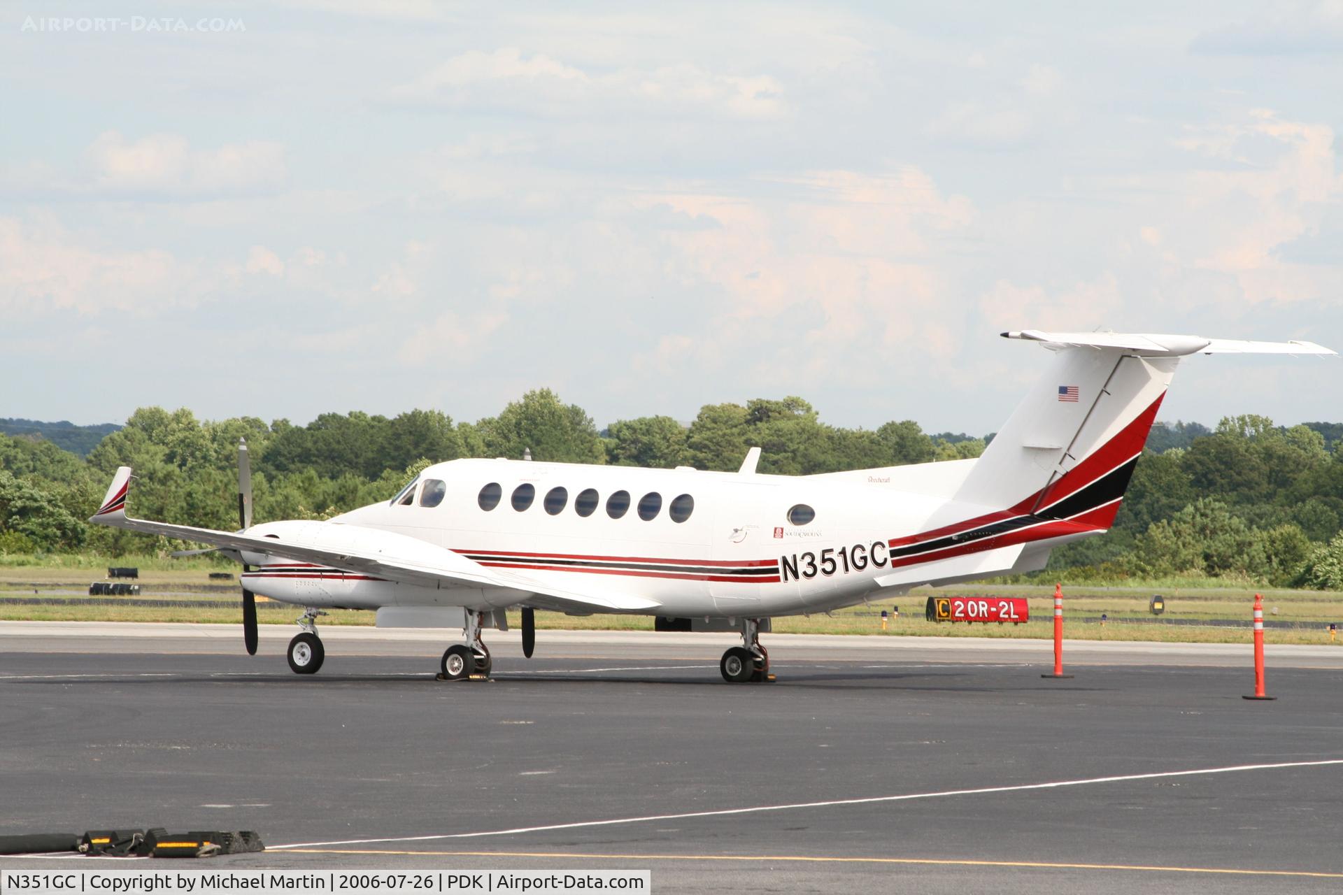 N351GC, 1991 Beech B300 King Air C/N FL-56, U of South Carolina In Atlanta Recruiting Athletes?