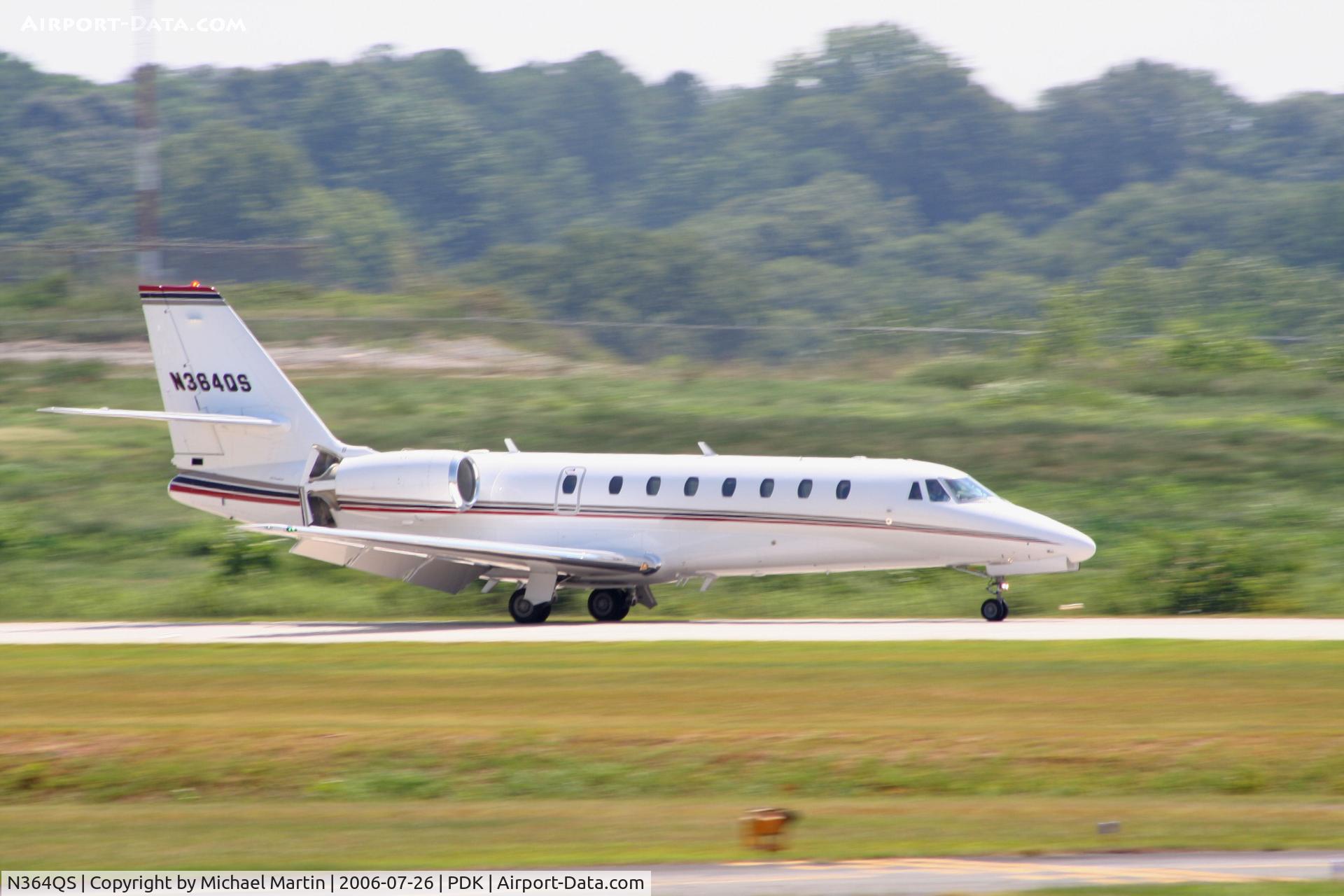 N364QS, 2006 Cessna 680 Citation Sovereign C/N 680-0062, Execjet 364 Landing 20L