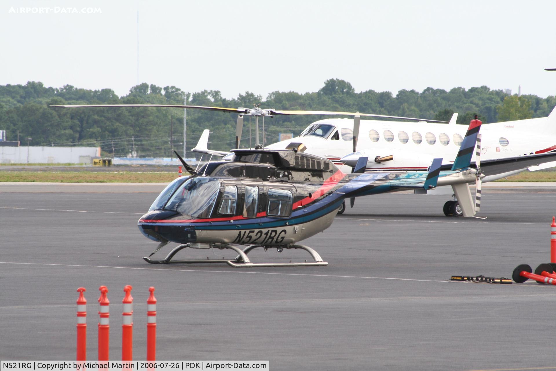 N521RG, 1992 Bell 206L-3 LongRanger III C/N 51566, Parked at Mercury Air Center PDK