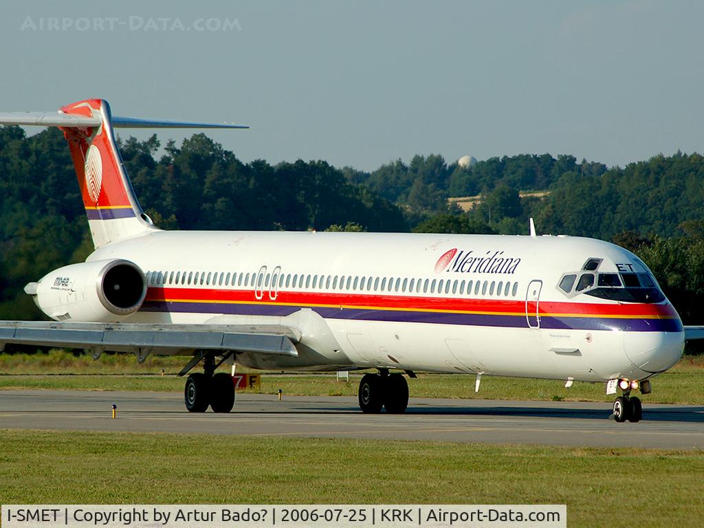 I-SMET, 1987 McDonnell Douglas MD-82 (DC-9-82) C/N 49531, Meridiana