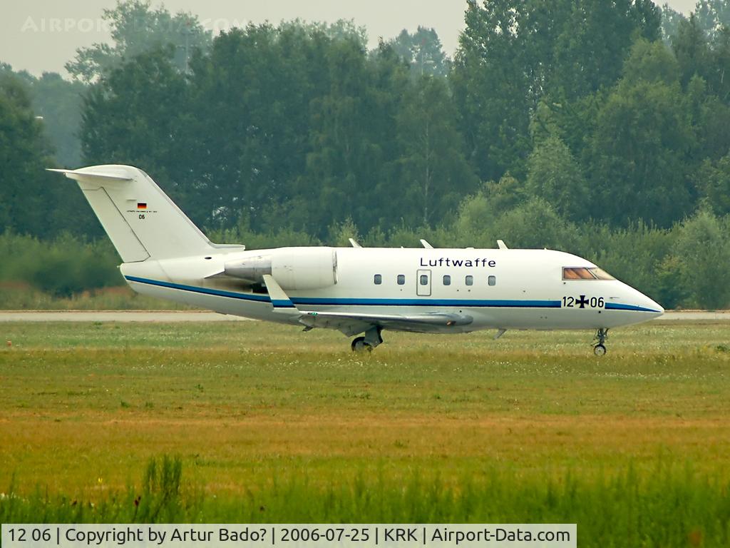 12 06, 1986 Canadair Challenger 601 (CL-600-2A12) C/N 3056, Lutwaffe - Germany Air Force