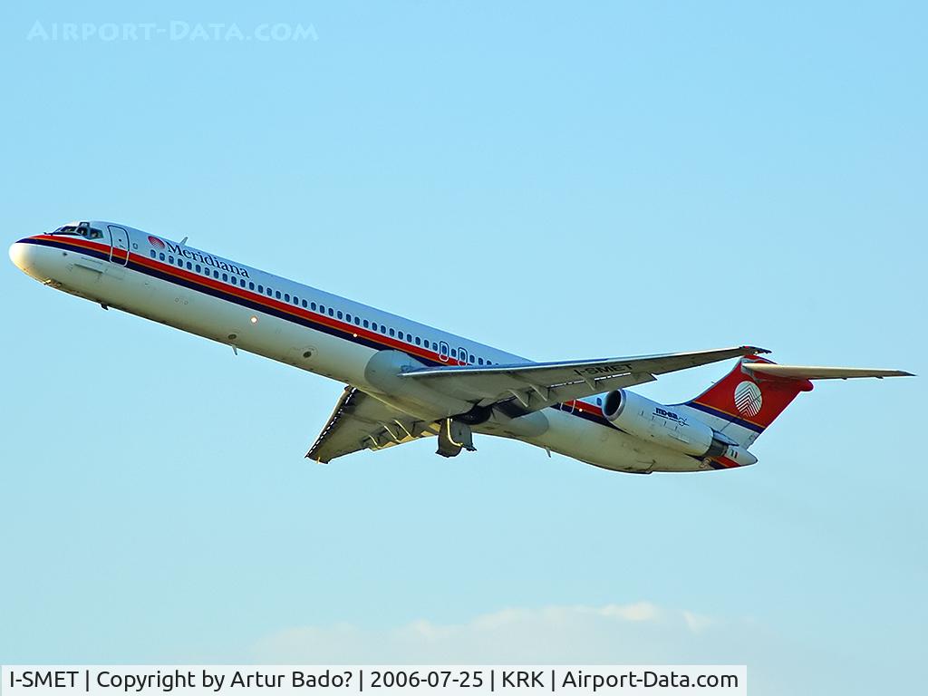I-SMET, 1987 McDonnell Douglas MD-82 (DC-9-82) C/N 49531, Meridiana