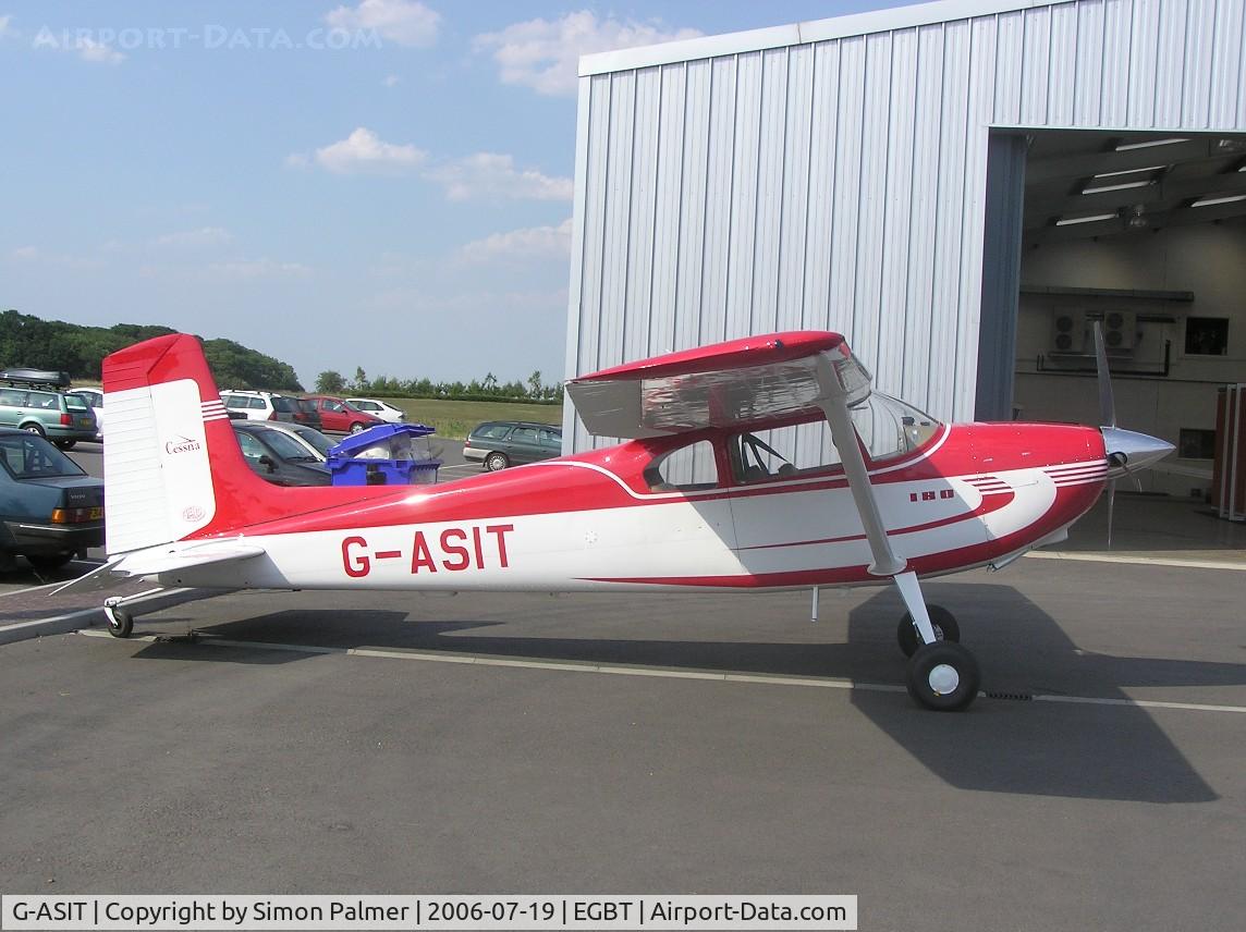 G-ASIT, 1956 Cessna 180 C/N 32567, Cessna 180 based at Turweston