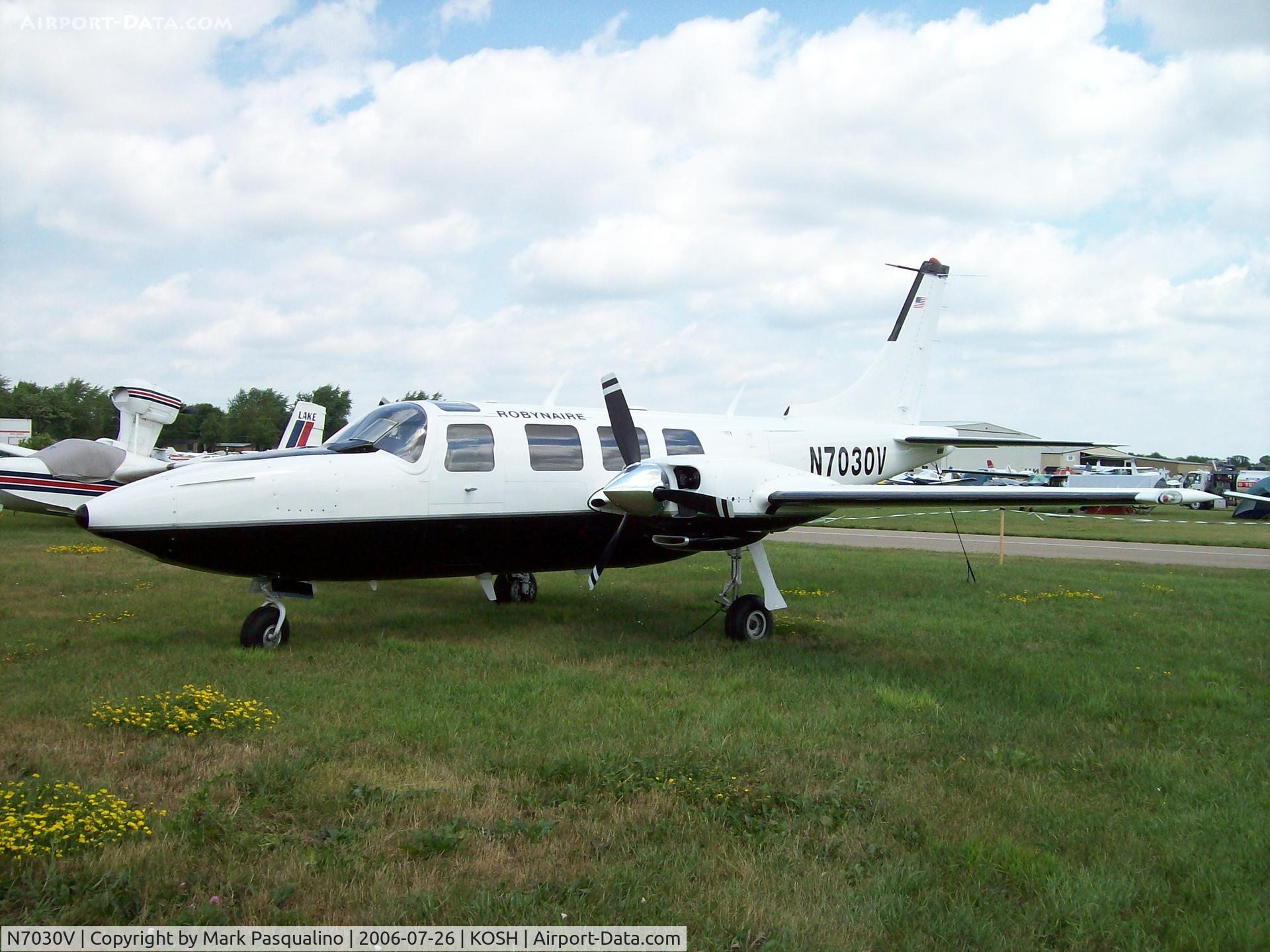 N7030V, 2005 Airborne Redback 503 C/N 503-1010, Aerostar 602P