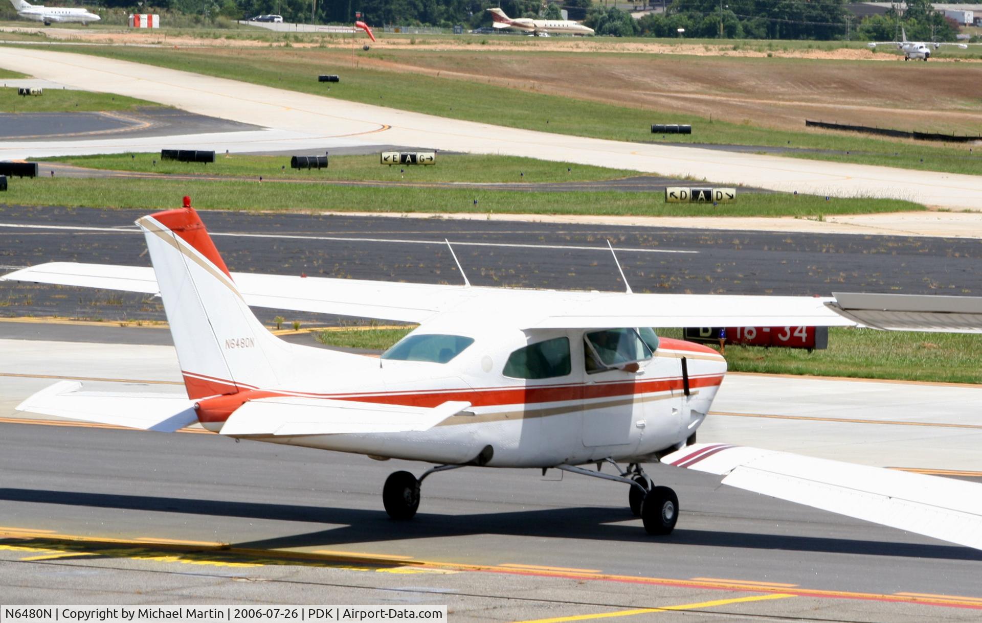 N6480N, 1978 Cessna T210N Turbo Centurion C/N 21063054, Taxing to 20R for flight to TBR