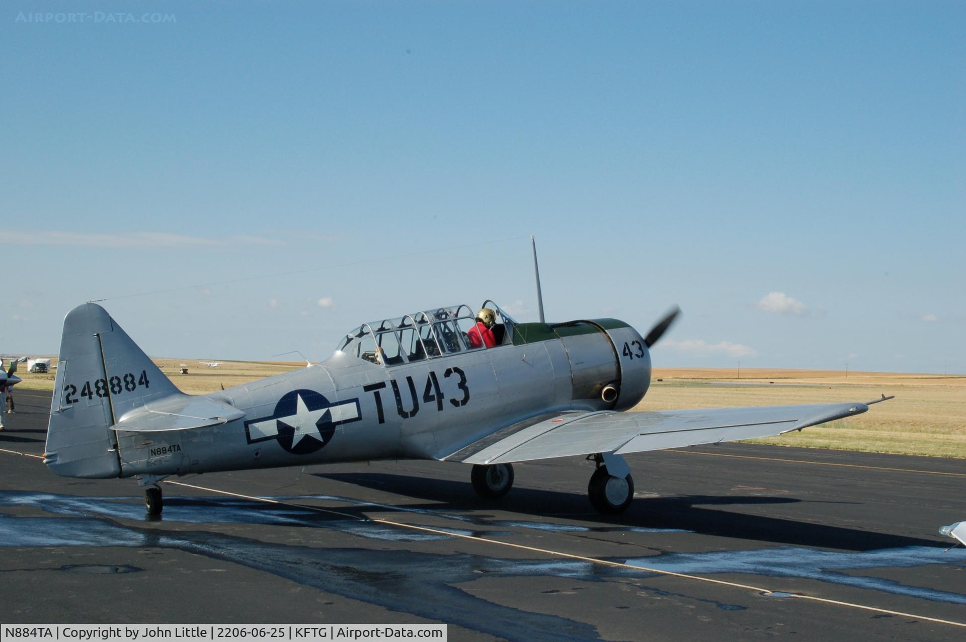 N884TA, 1959 North American AT-6G Texan C/N 168-294 (49-3190), Front Range EAA Fly-In