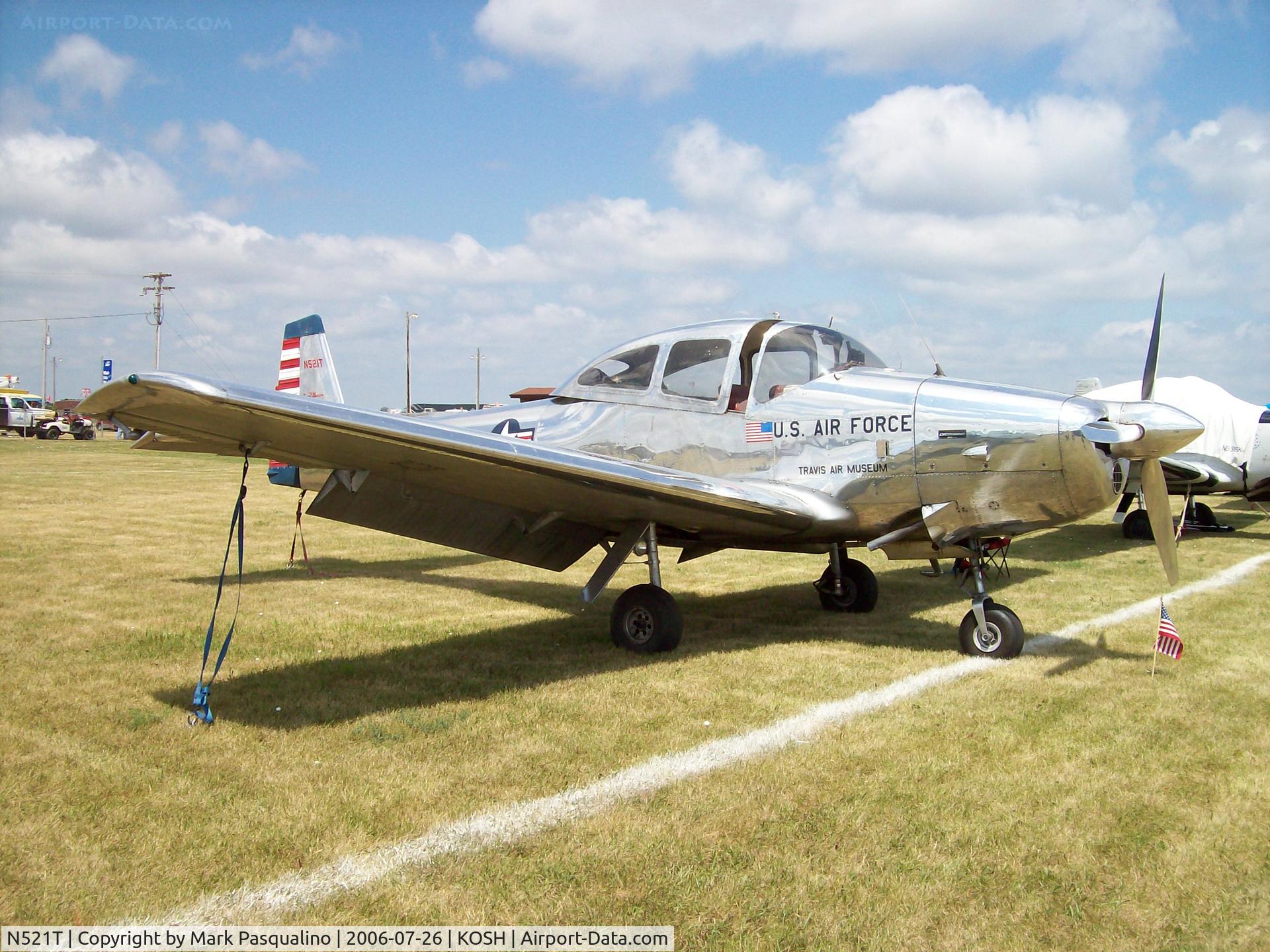 N521T, 1950 Ryan NAVION B C/N NAV-4-2244B, Navion B