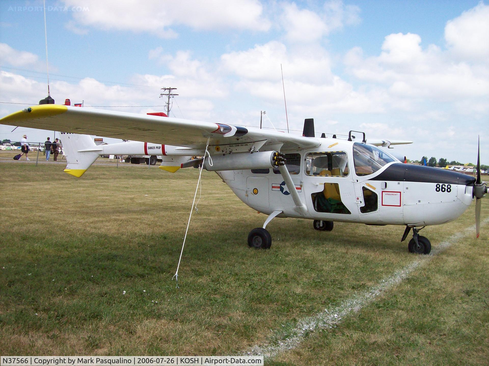 N37566, 1967 Cessna M337B (O-2A) Super Skymaster C/N 337M-0157 (68-6868), Cessna O-2A
