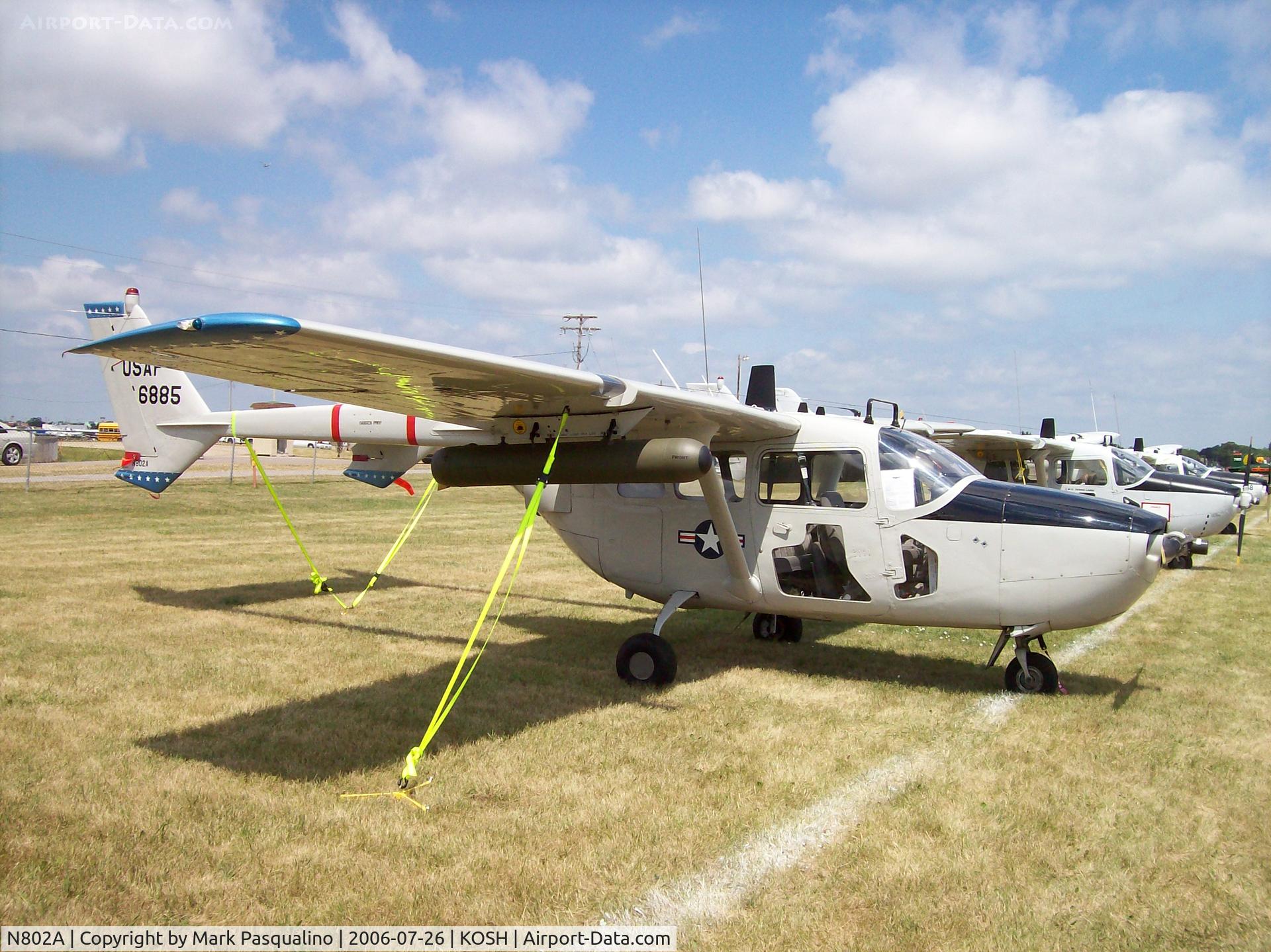 N802A, 1968 Cessna O-2A (M337B) Super Skymaster Super Skymaster C/N 337M-0174, Cessna O-2A
