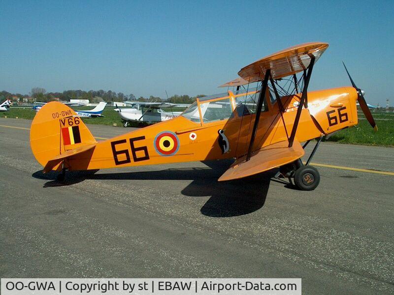 OO-GWA, 1947 Stampe-Vertongen SV-4C C/N 478, Karel Bos Silver Victory Antwerpen