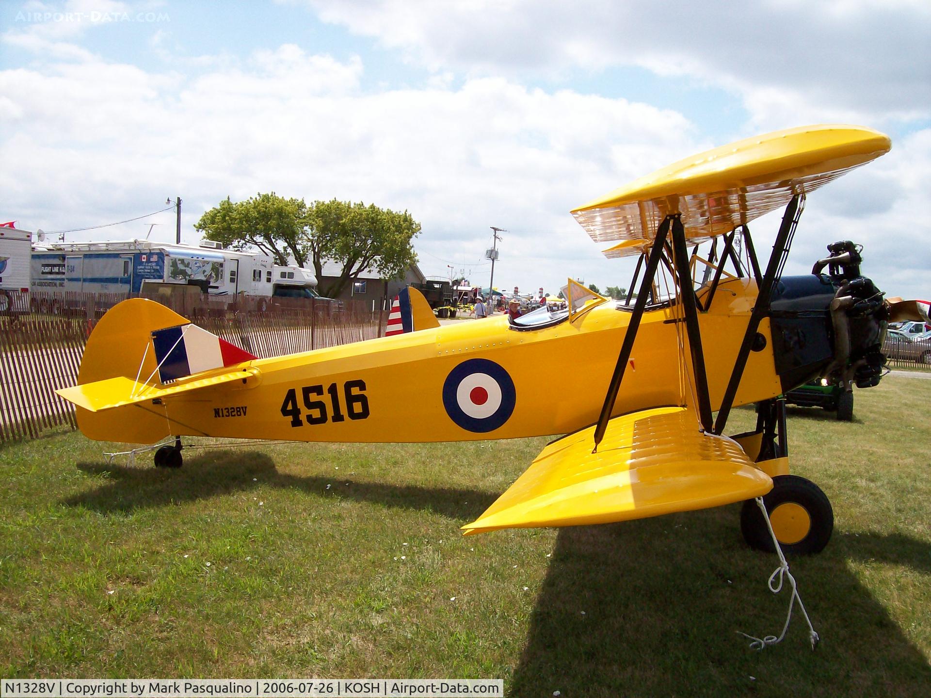 N1328V, 1942 Fleet 16B Finch II C/N 325, Fleet 16B