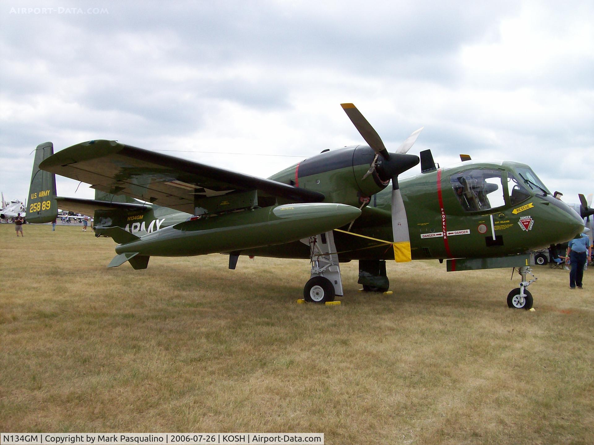 N134GM, 1962 Grumman OV-1D Mohawk C/N 48B, OV-1