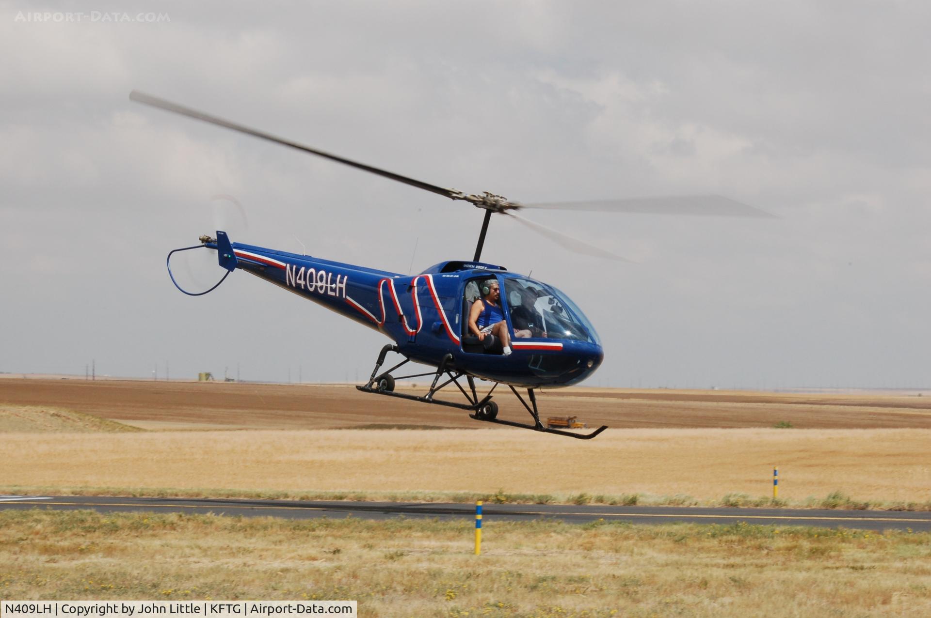 N409LH, 1987 Enstrom 280FX Shark C/N 2014, Front Range EAA Fly-In - Chopper Rides