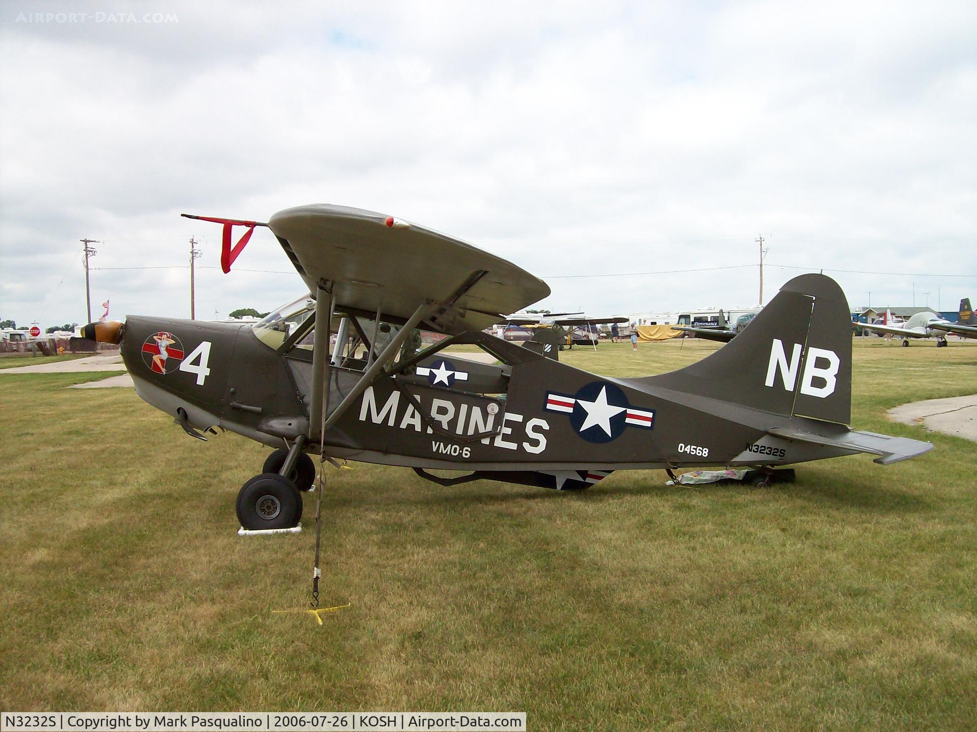 N3232S, 1945 Stinson L-5G Sentinel C/N 76-3597, Stinson L-5G