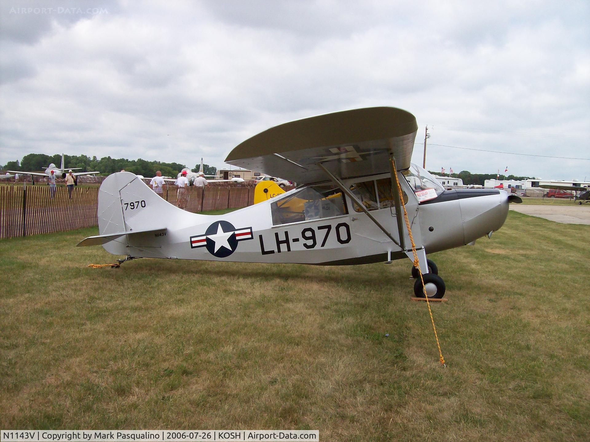 N1143V, 1947 Champion Aeronca 7BCM C/N 47970, Aeronca L-16