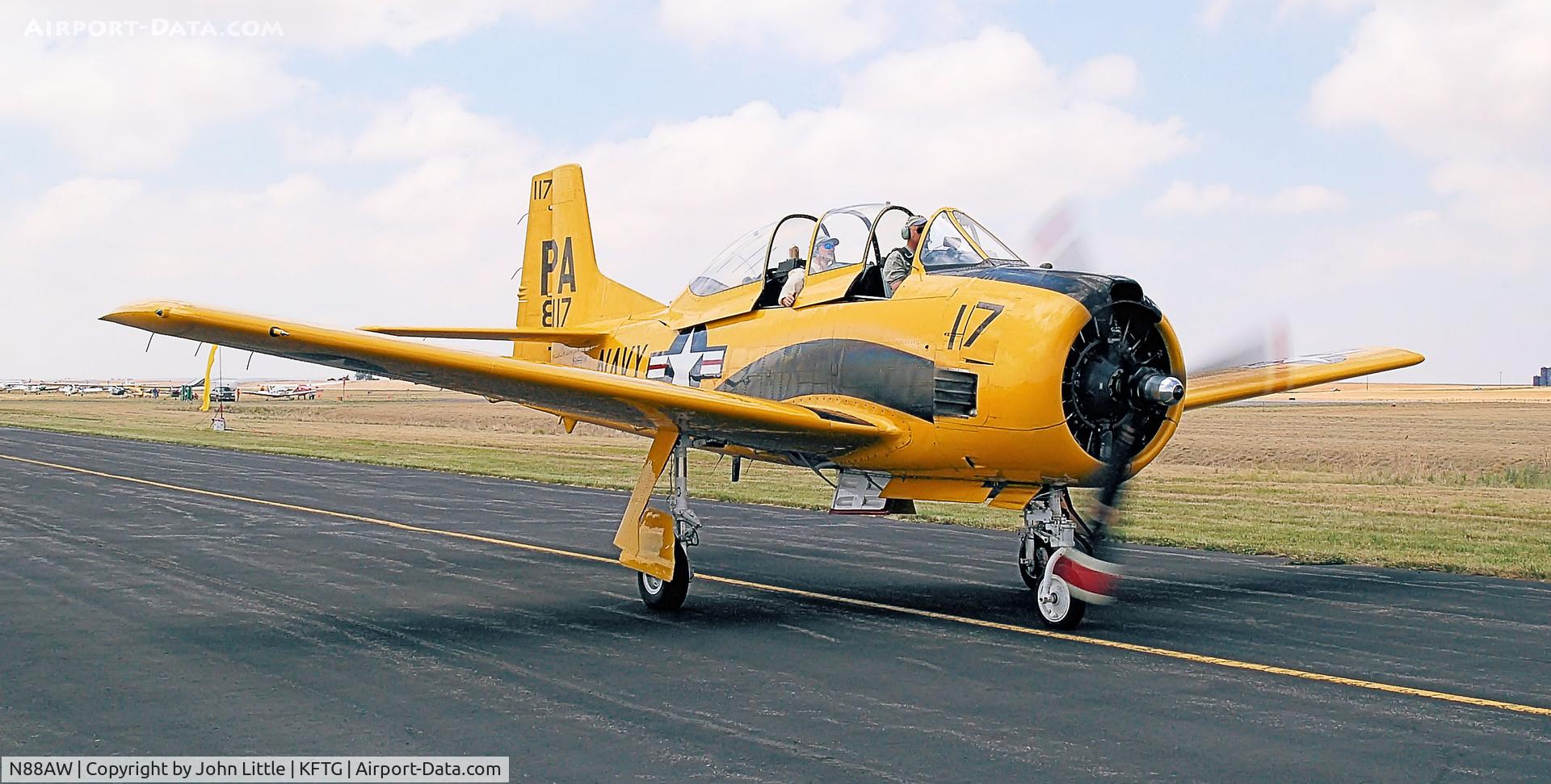 N88AW, 1954 North American T-28B Trojan C/N 200-188 (138117), Front Range EAA Fly-In