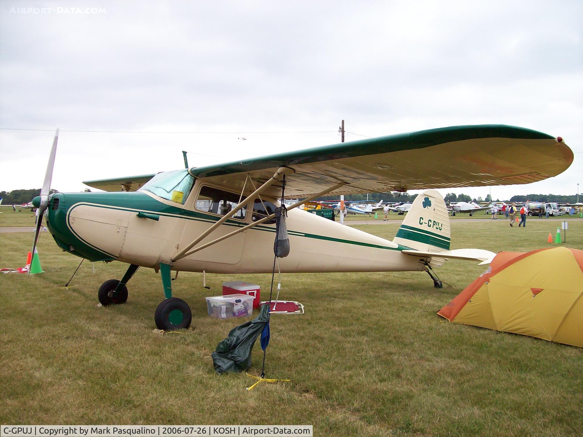 C-GPUJ, 1948 Cessna 170 C/N 18363, Cessna 170