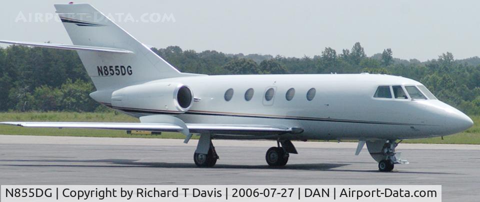N855DG, 2006 Dassault Falcon 2000EX C/N 97, 1980 Dassault-breguet Falcon 20 in Daville Va. Plane belongs to Dollar General my favorite store.
