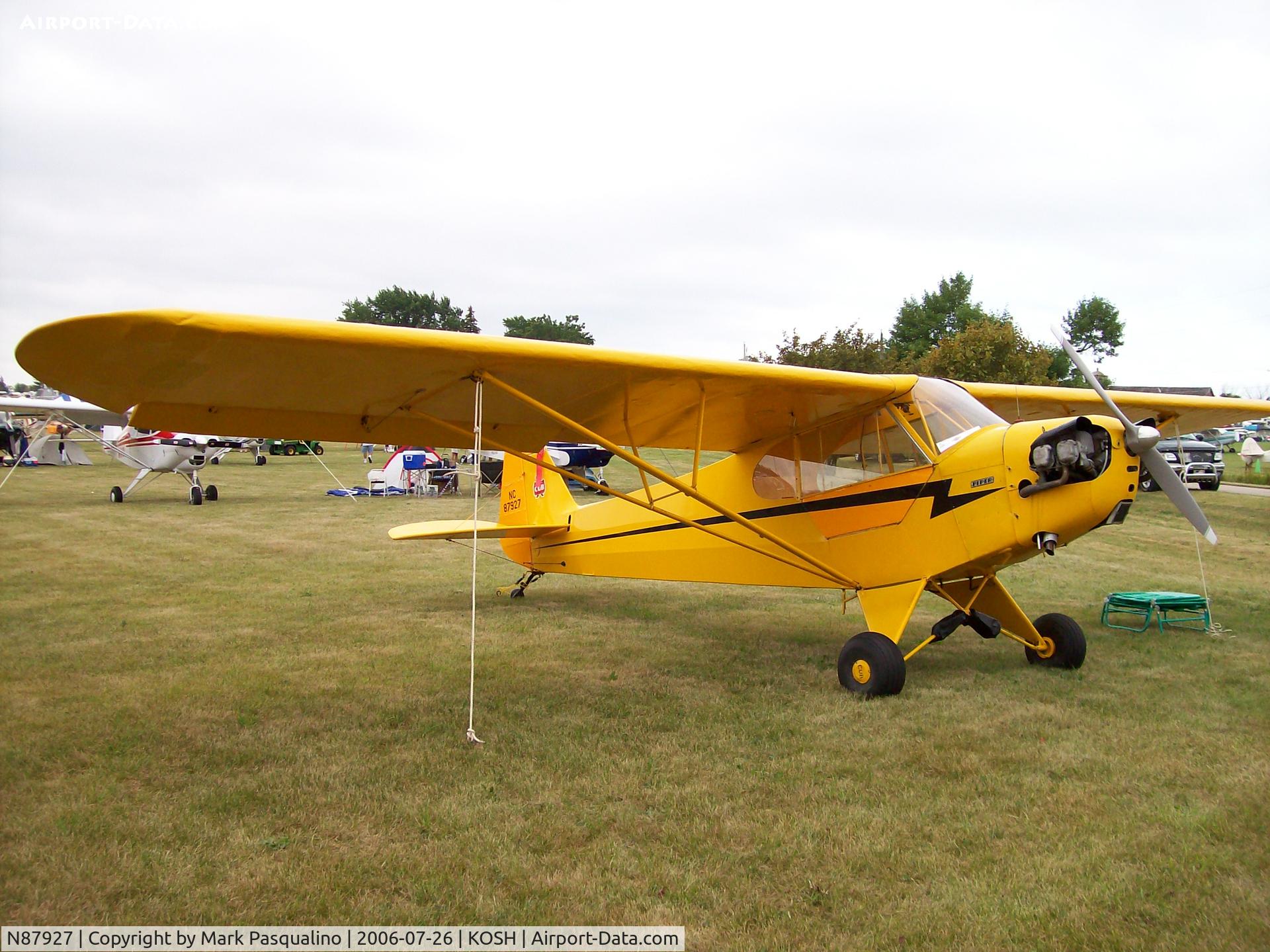 N87927, 1946 Piper J3C-65 Cub Cub C/N 15545, Piper J-3C-65