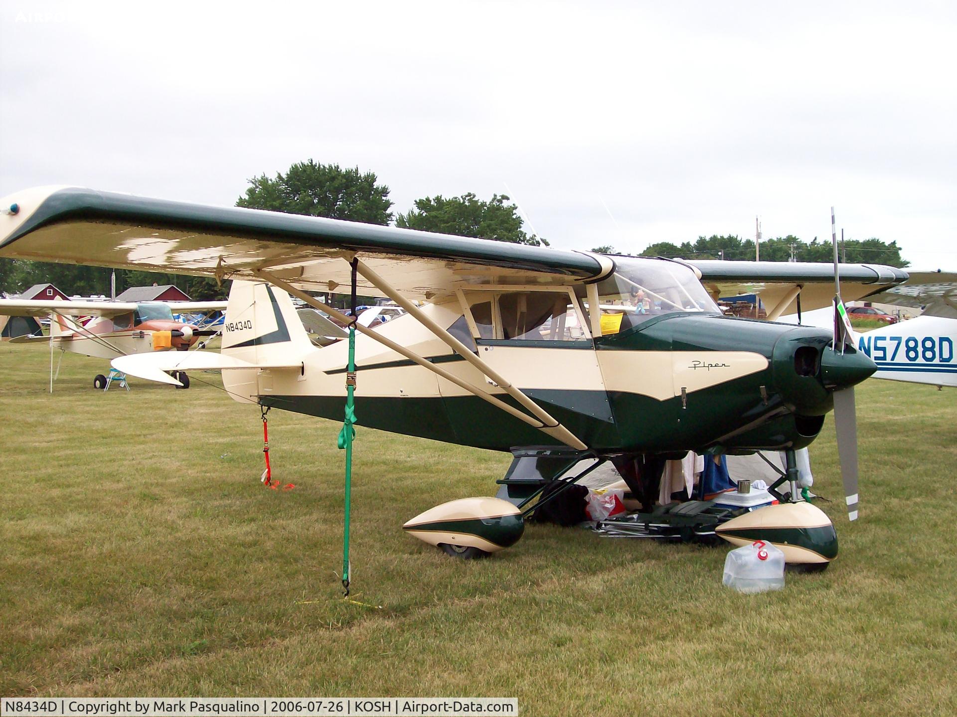 N8434D, 1957 Piper PA-22-160 Tri Pacer C/N 22-5689, PA-22-160