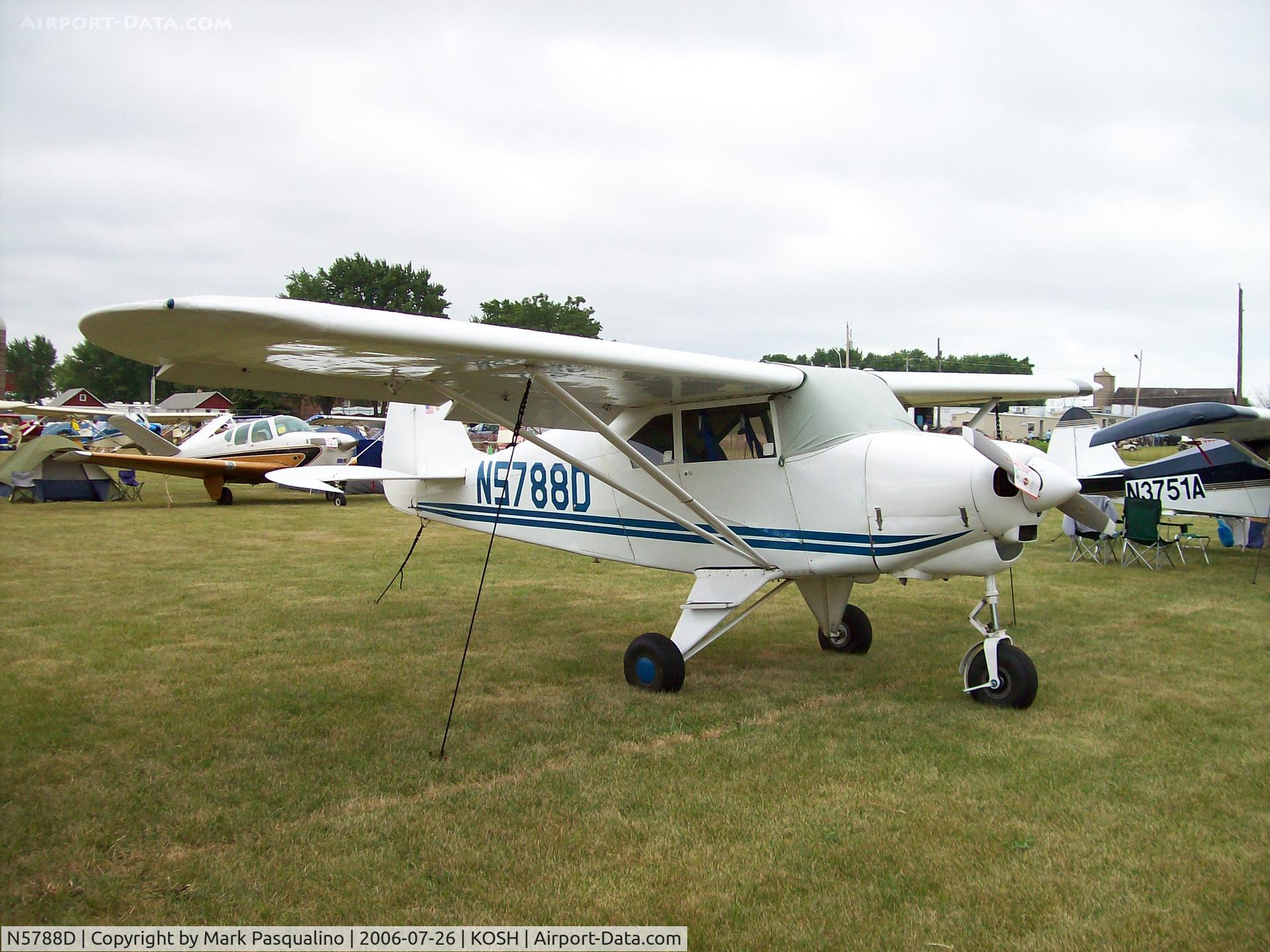 N5788D, 1956 Piper PA-22-150 C/N 22-4464, Piper PA-22-150