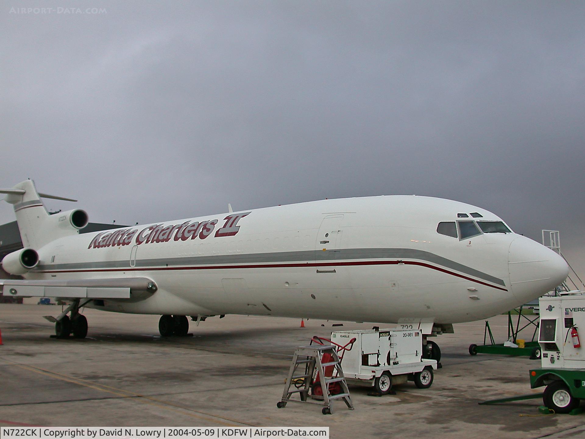 N722CK, 1974 Boeing 727-2H3 C/N 20948, N722CK at KDFW.
