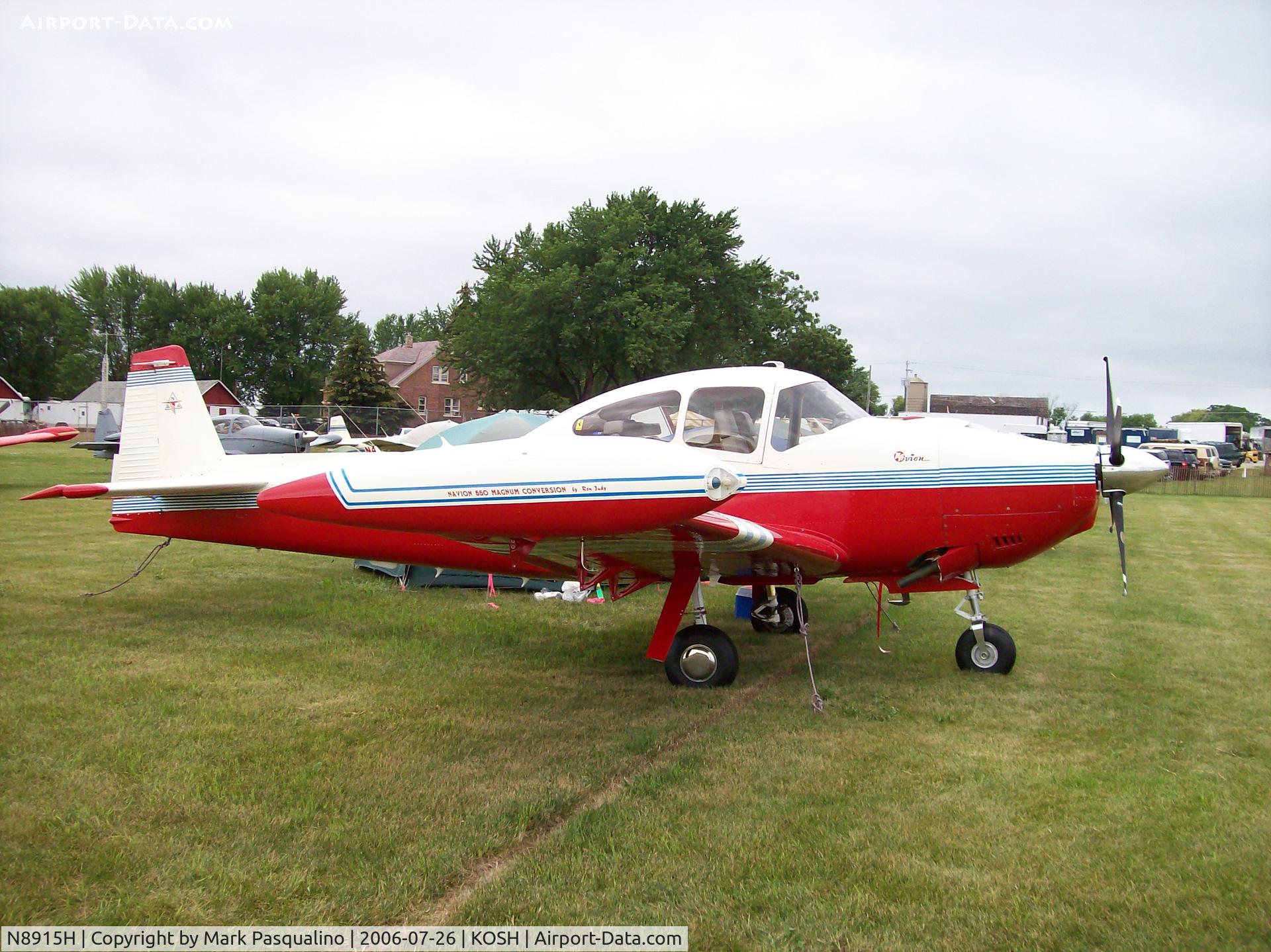 N8915H, 1947 North American Navion C/N NAV-4-915, Navion