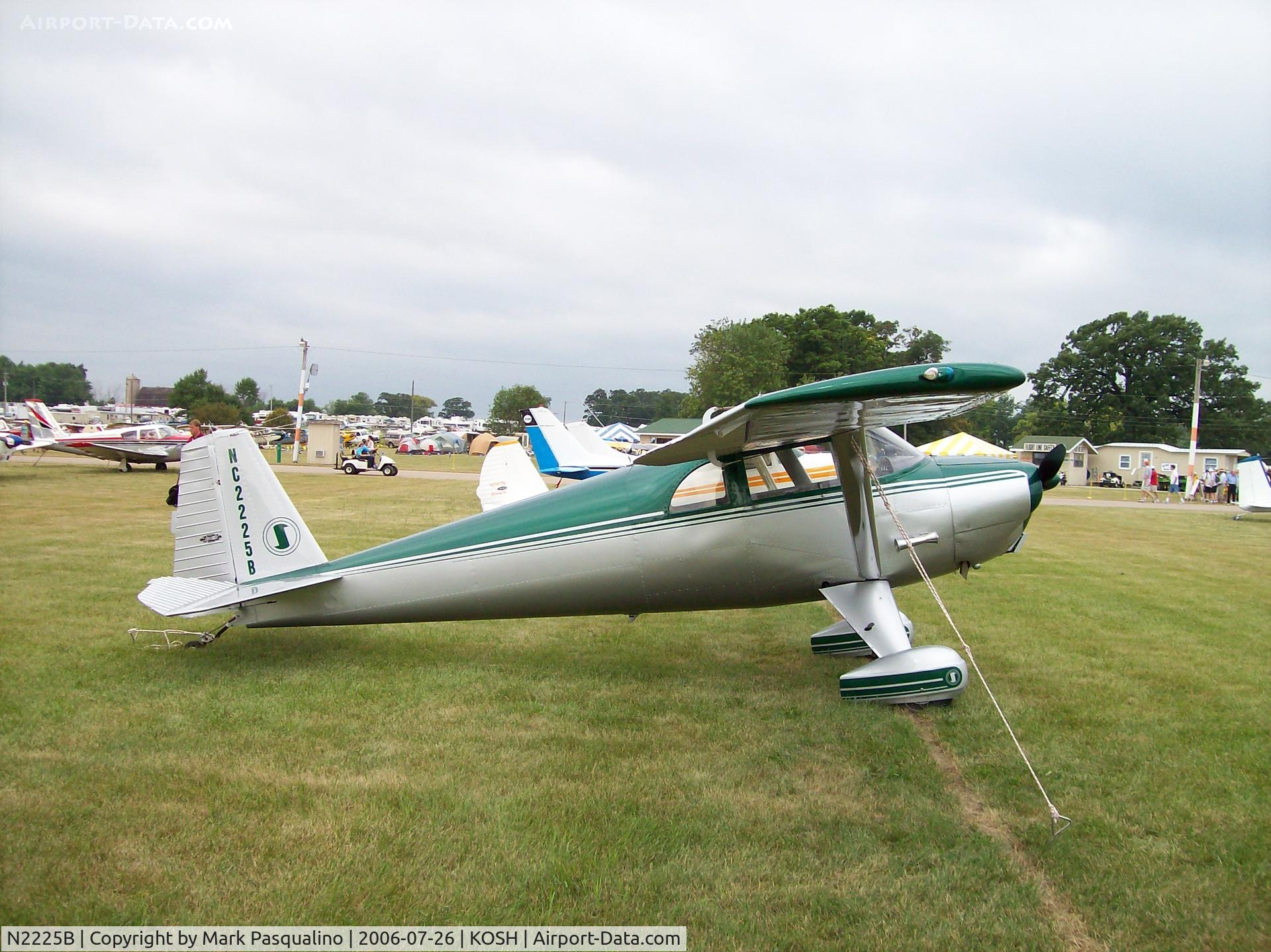 N2225B, 1949 Luscombe 8F Silvaire C/N 6652, Luscombe 8F