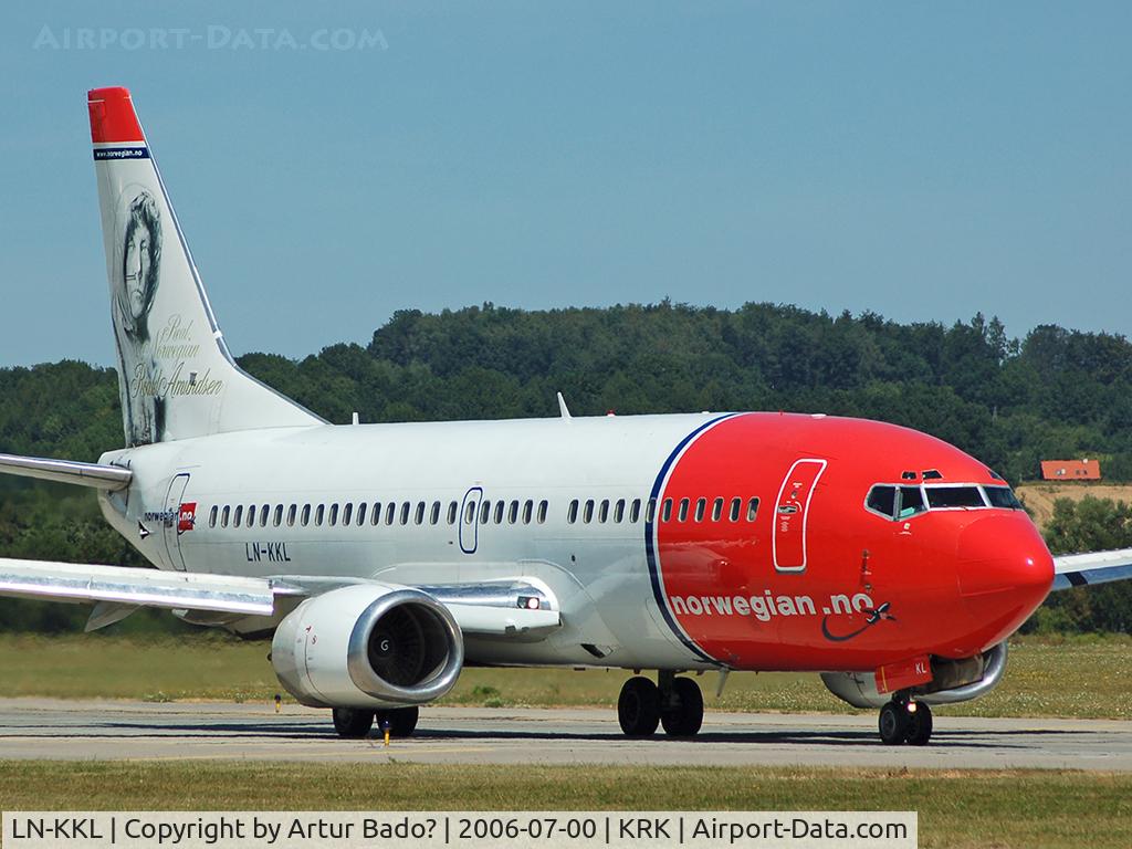 LN-KKL, 1997 Boeing 737-36N C/N 28671, Norwegian